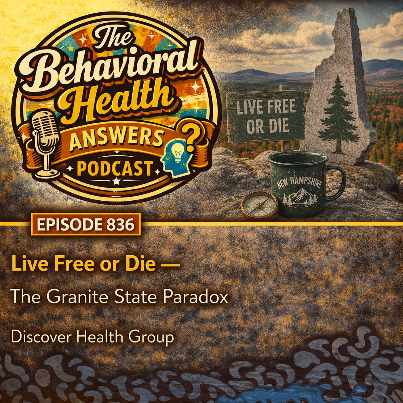 Episode 836: Live Free or Die - The Granite State Paradox | Discover Health Group episode artwork