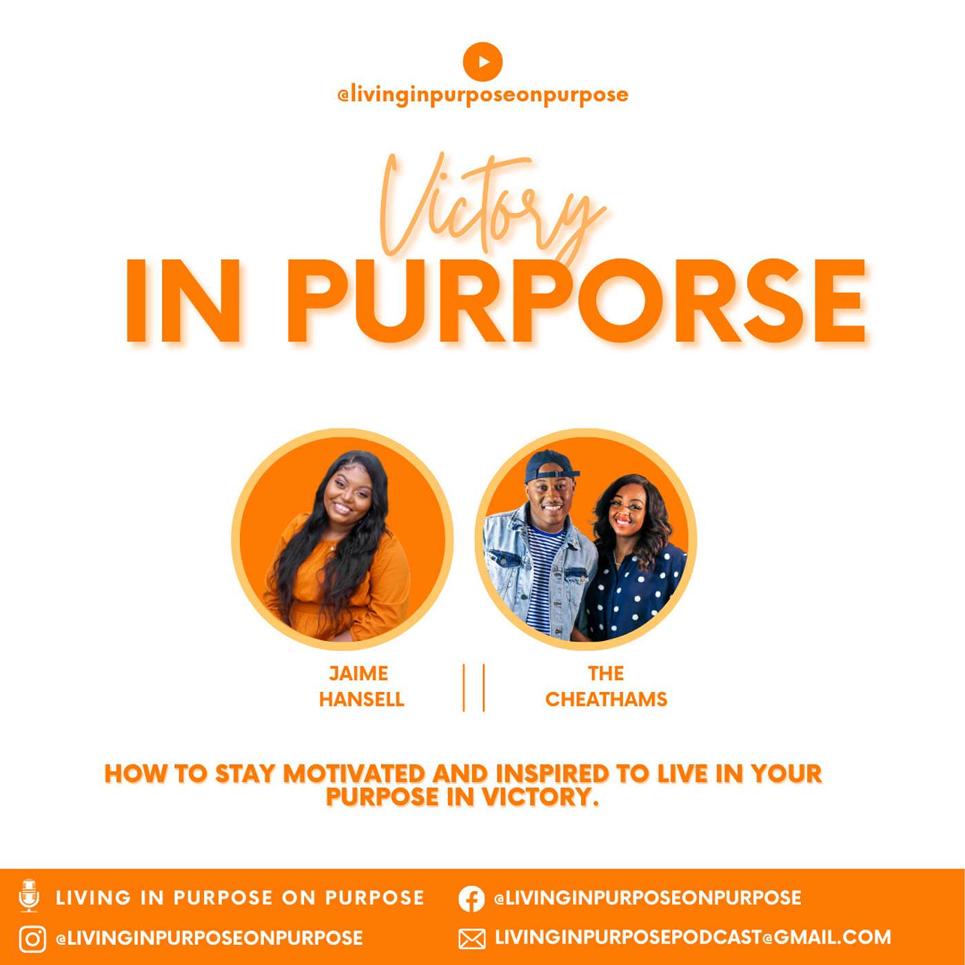 Living in Purpose on Purpose
