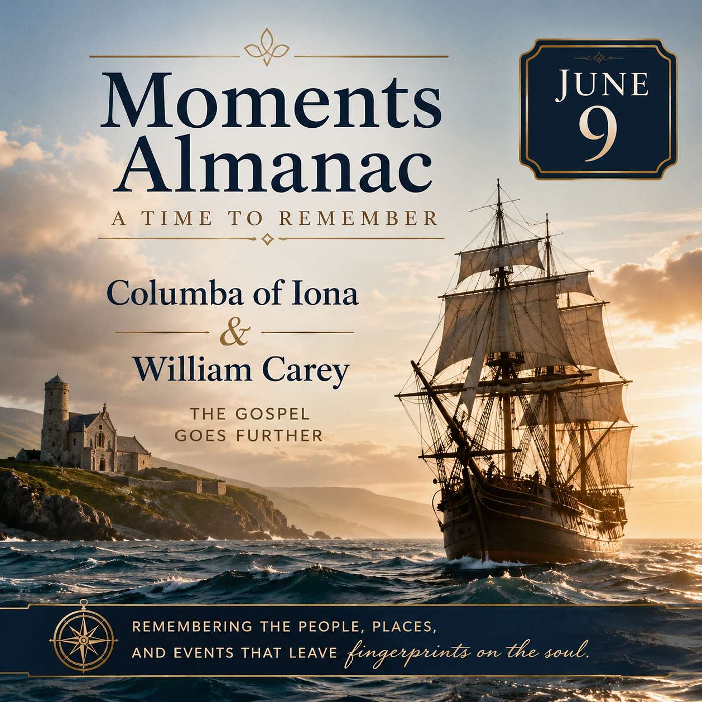 June 9, 2026 | Moments Almanac | Missionary episode artwork