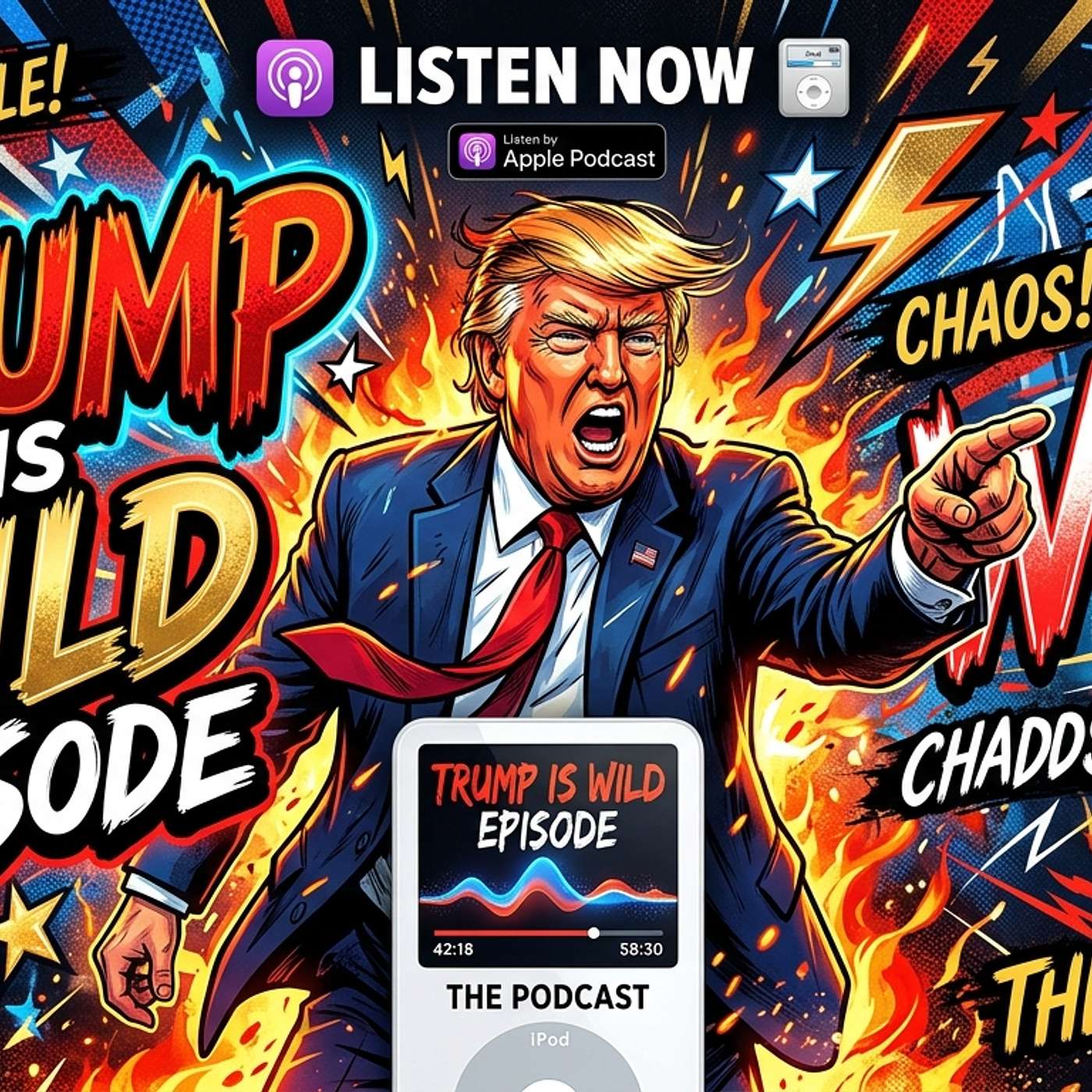 Trump is WILDIN!!!! Ep 3 episode artwork