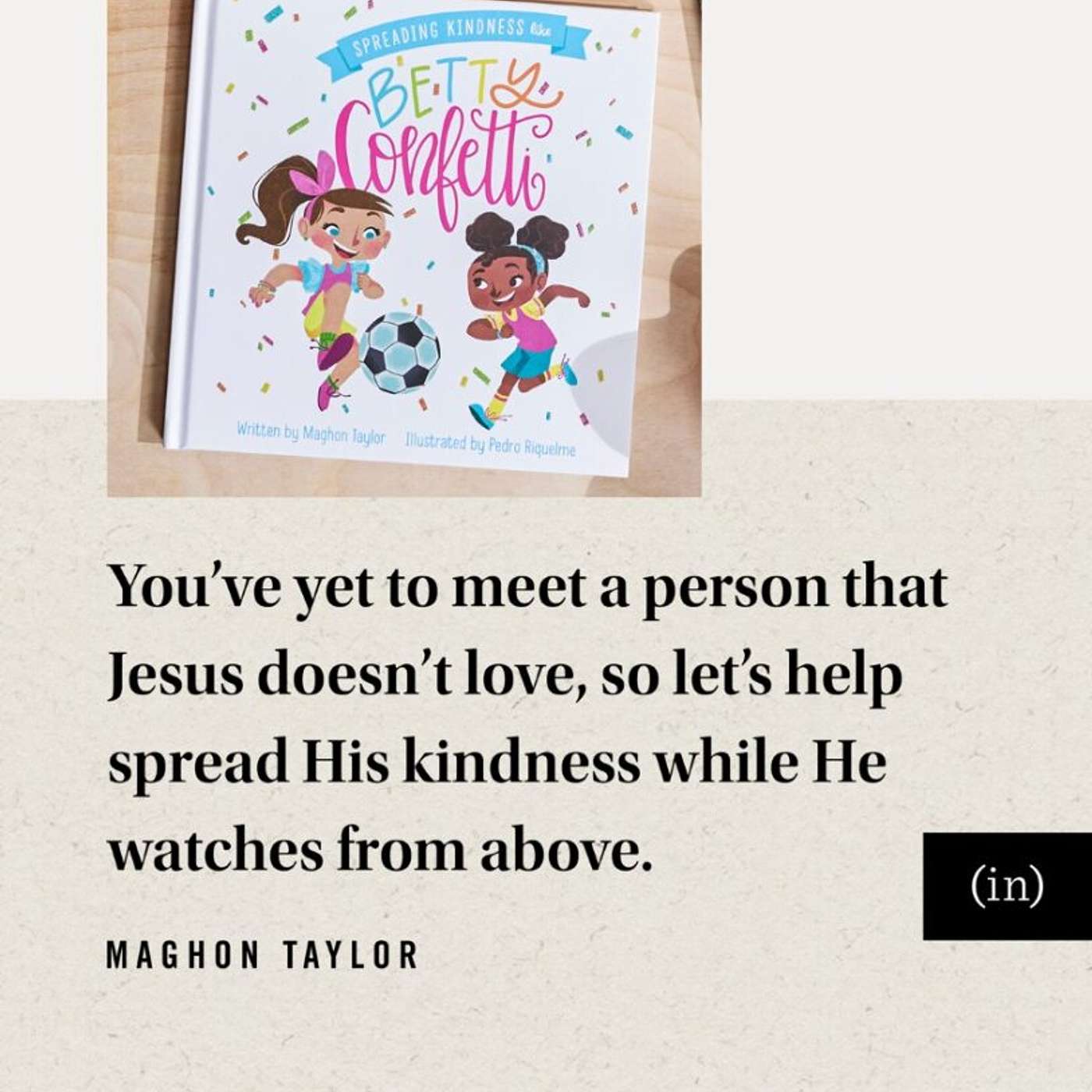 Maghon Taylor: You Can Sit with Us (and Other Ways to Spread Kindness)