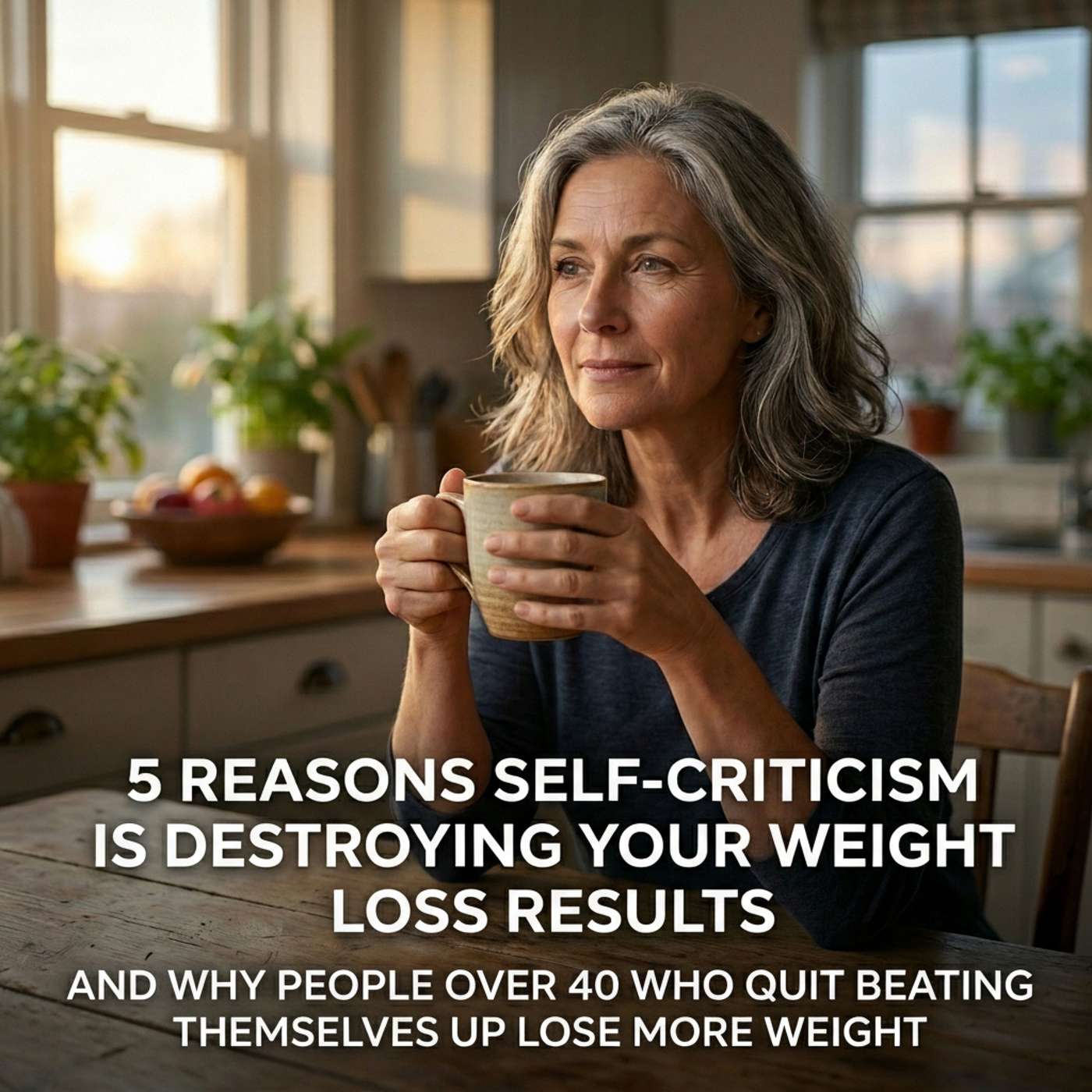 5 Reasons Self-Criticism Is Destroying Your Weight Loss Results And Why People Over 40 Who Quit Beating Themselves Up Lose More Weight