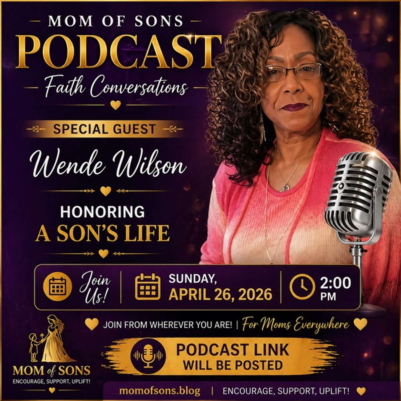 Episode 8 Honoring a Son's Life Guest: Wende Wilson episode artwork