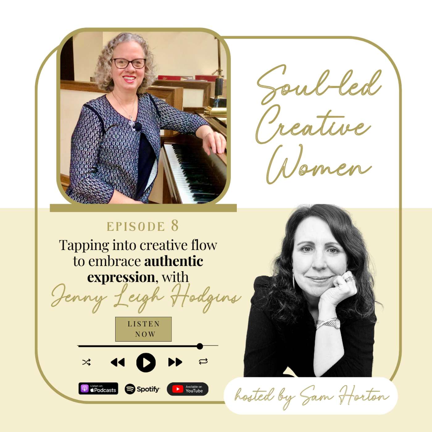 Tapping in creative flow to embrace AUTHENTIC EXPRESSION, with Jenny Leigh Hodgins