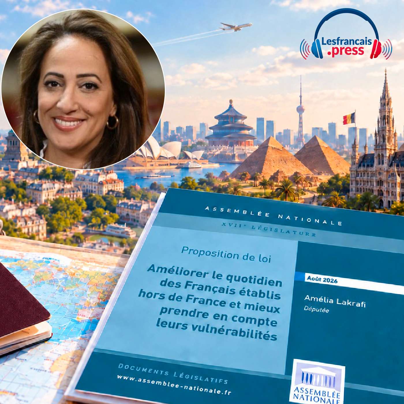 Français de l’étranger : Amélia Lakrafi dépose une proposition de loi