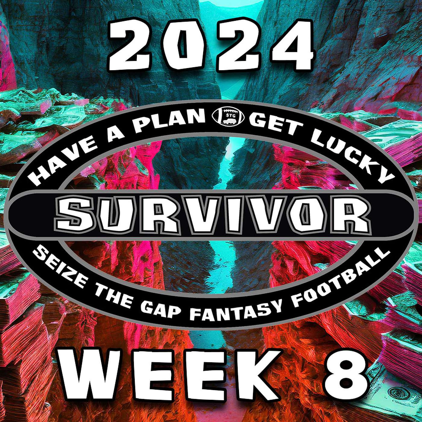 NFL Survivor 2024: Week 8 Survivor & Eliminator Contest Picks & Strategy: from Seize the Gap FF episode artwork