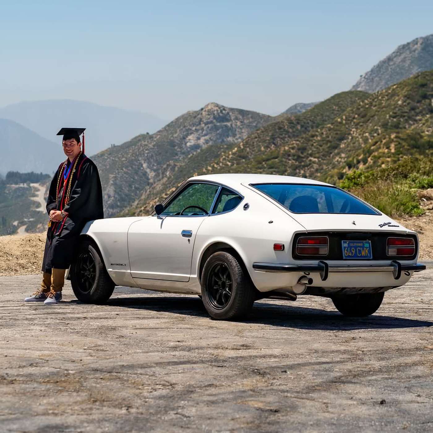 Chris & his Datsun 240z