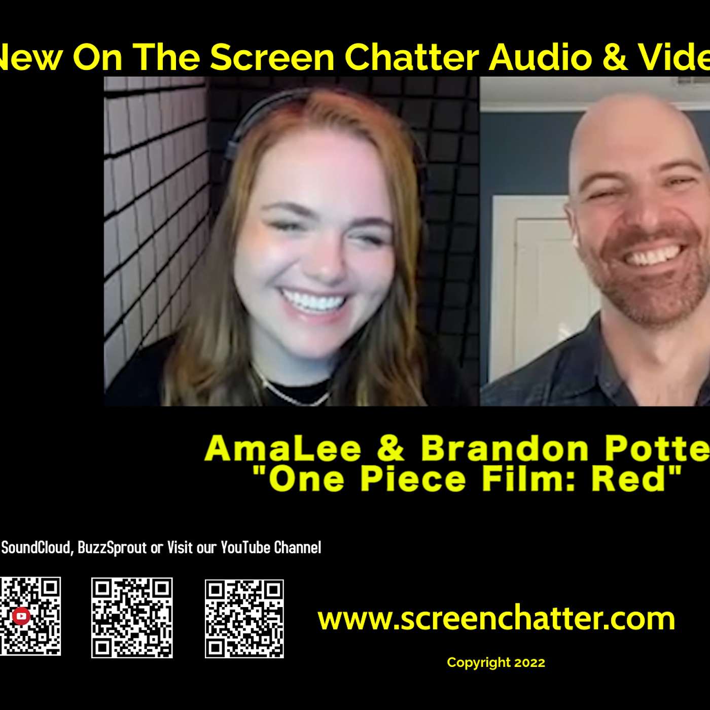 AmaLee & Brandon Potter - One Piece Film Red