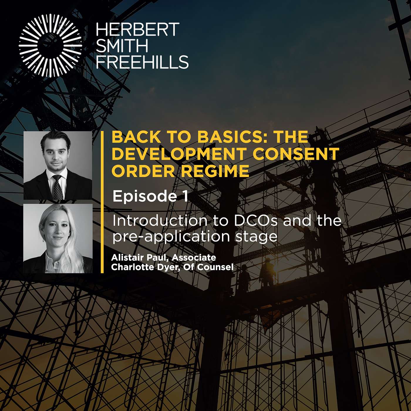 Back to basics: The Development Consent Order regime: EP1 episode artwork