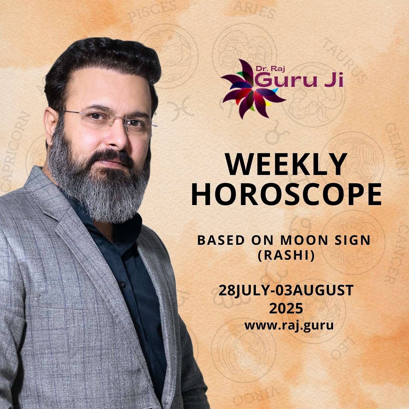 Horoscope Weekly Guide: Know Your Zodiac-Based Predictions From Guru Ji Dr Raj | 28 July - 03 Aug