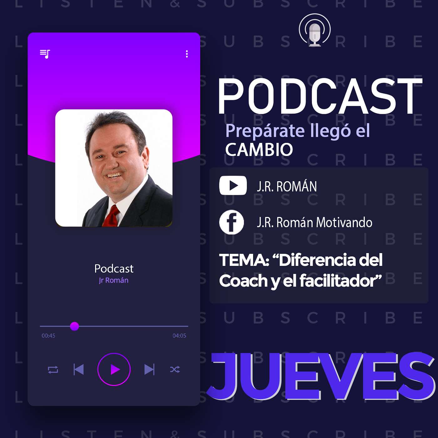 Podcast "DIFERENCIA DEL COACH Y EL FACILITADOR" episode artwork