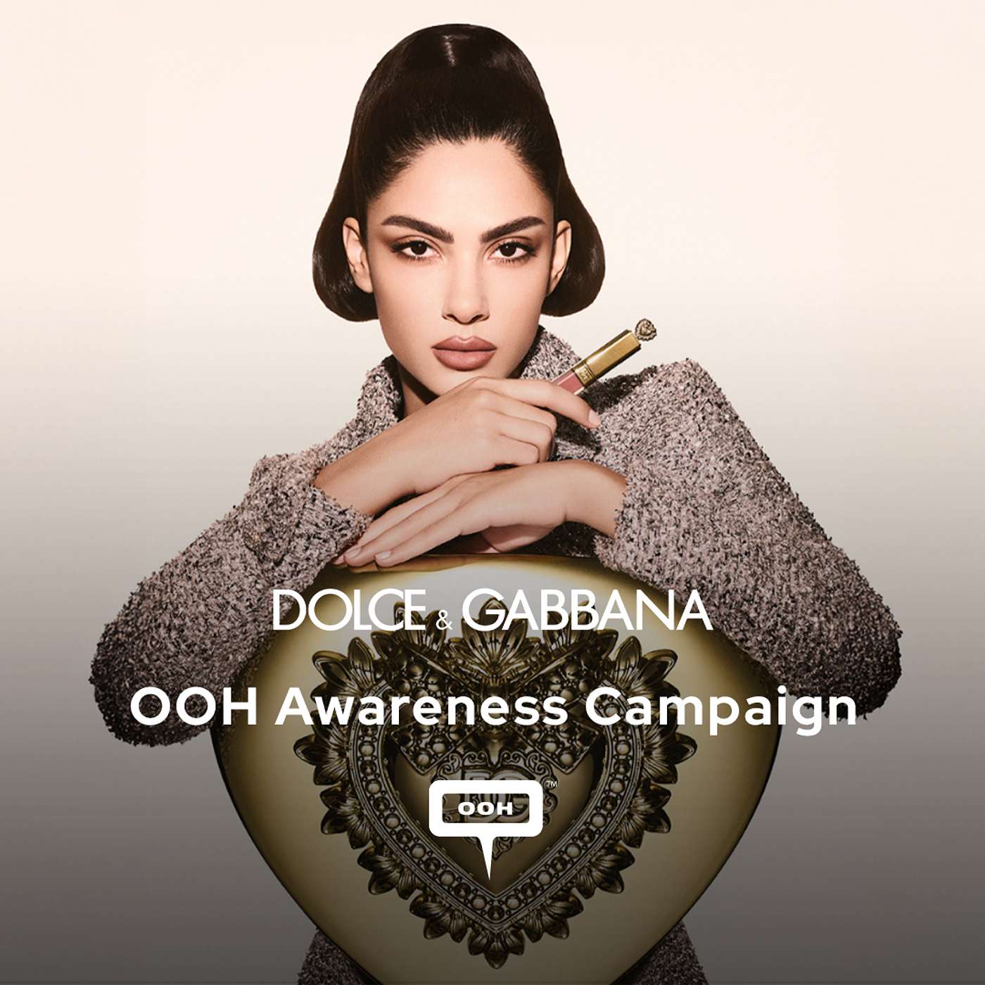 Dolce & Gabbana Unveils Beauty Holiday Campaign on Dubai’s DOOH Featuring Huda El Mufty