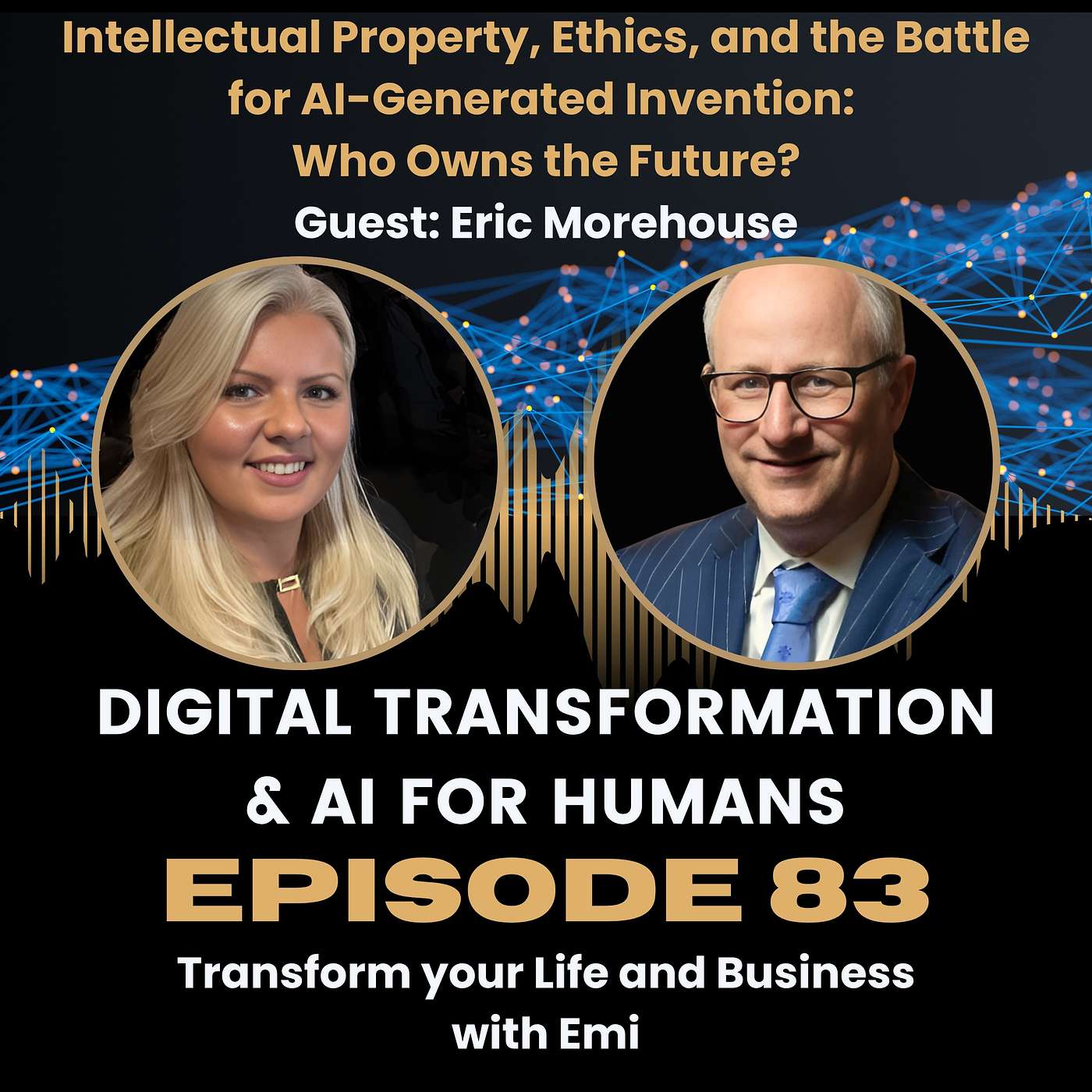 S1:Ep83 Intellectual Property, Ethics, and the Battle for AI-Generated Invention: Who Owns the Future?