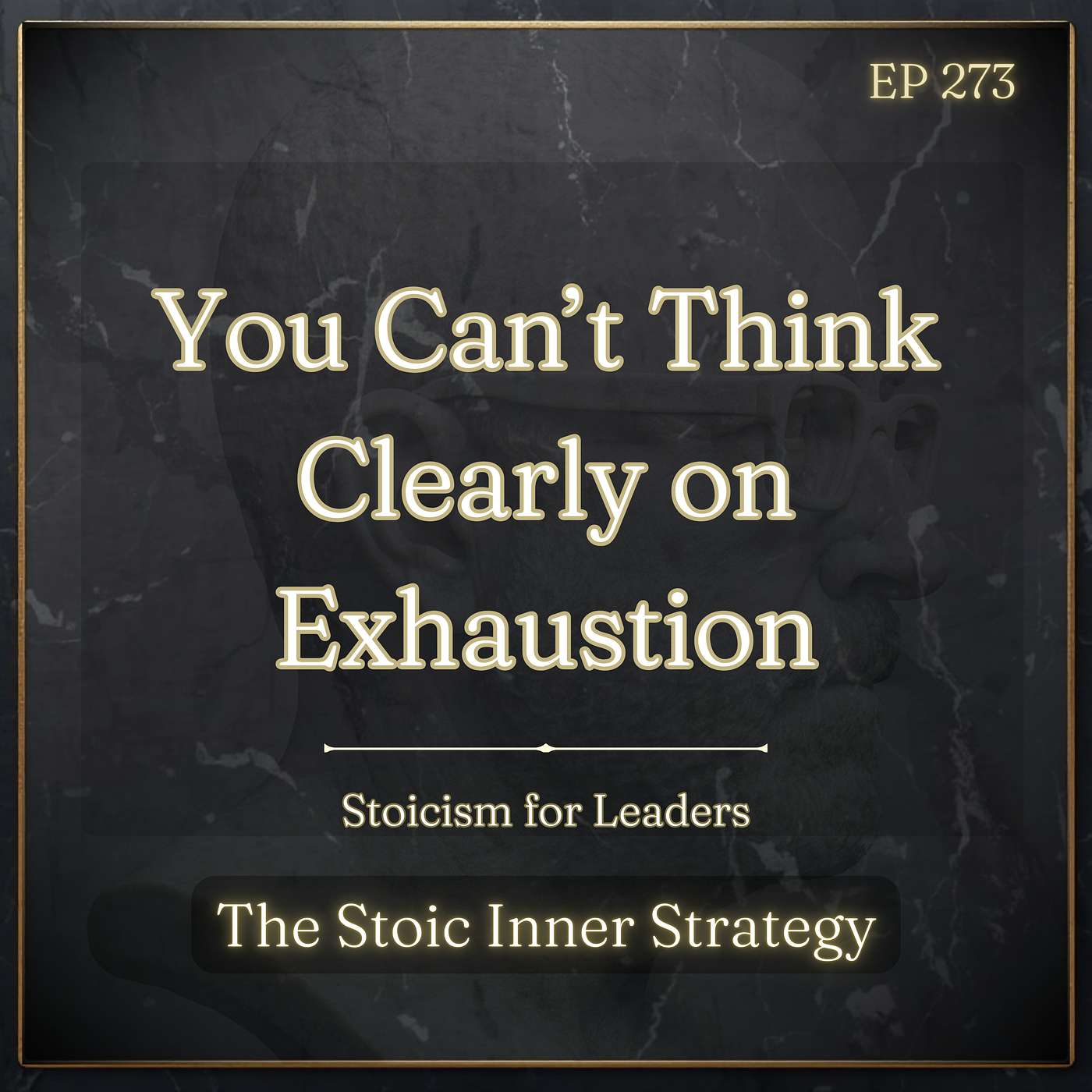 Ep 273 – You Can’t Think Clearly on Exhaustion episode artwork