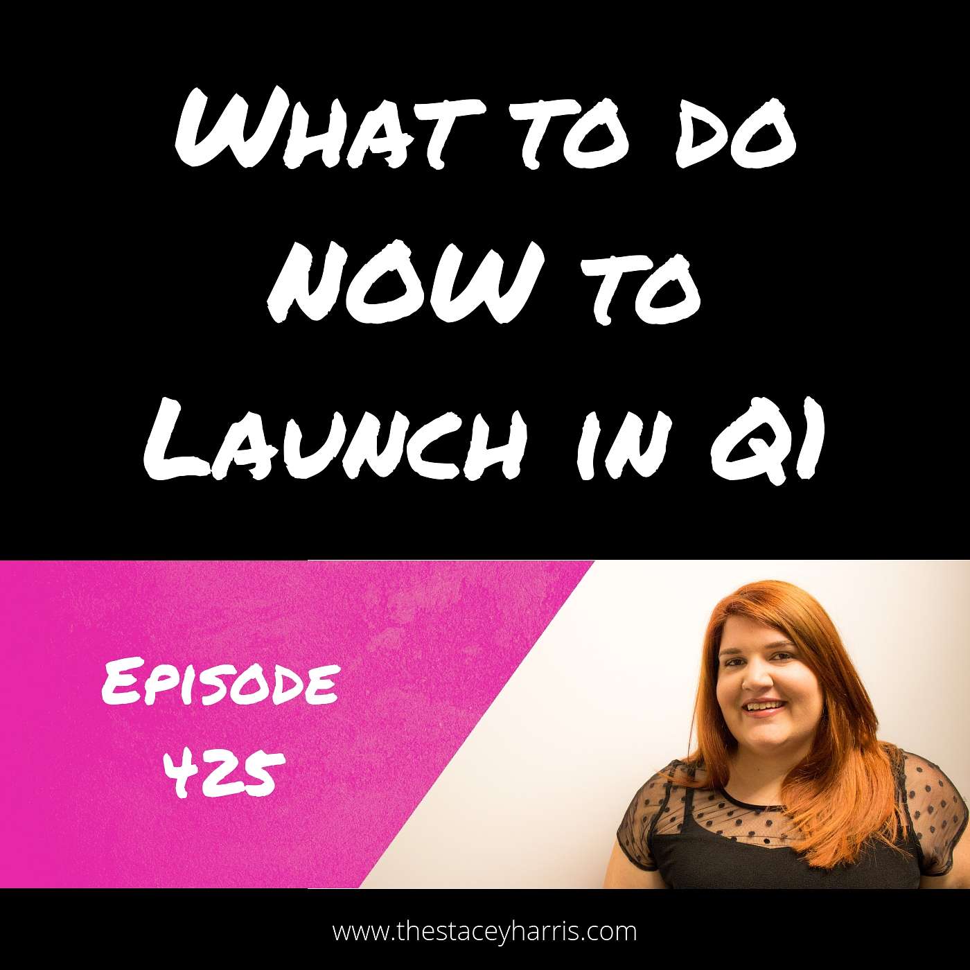 What to do NOW to Launch in Q1