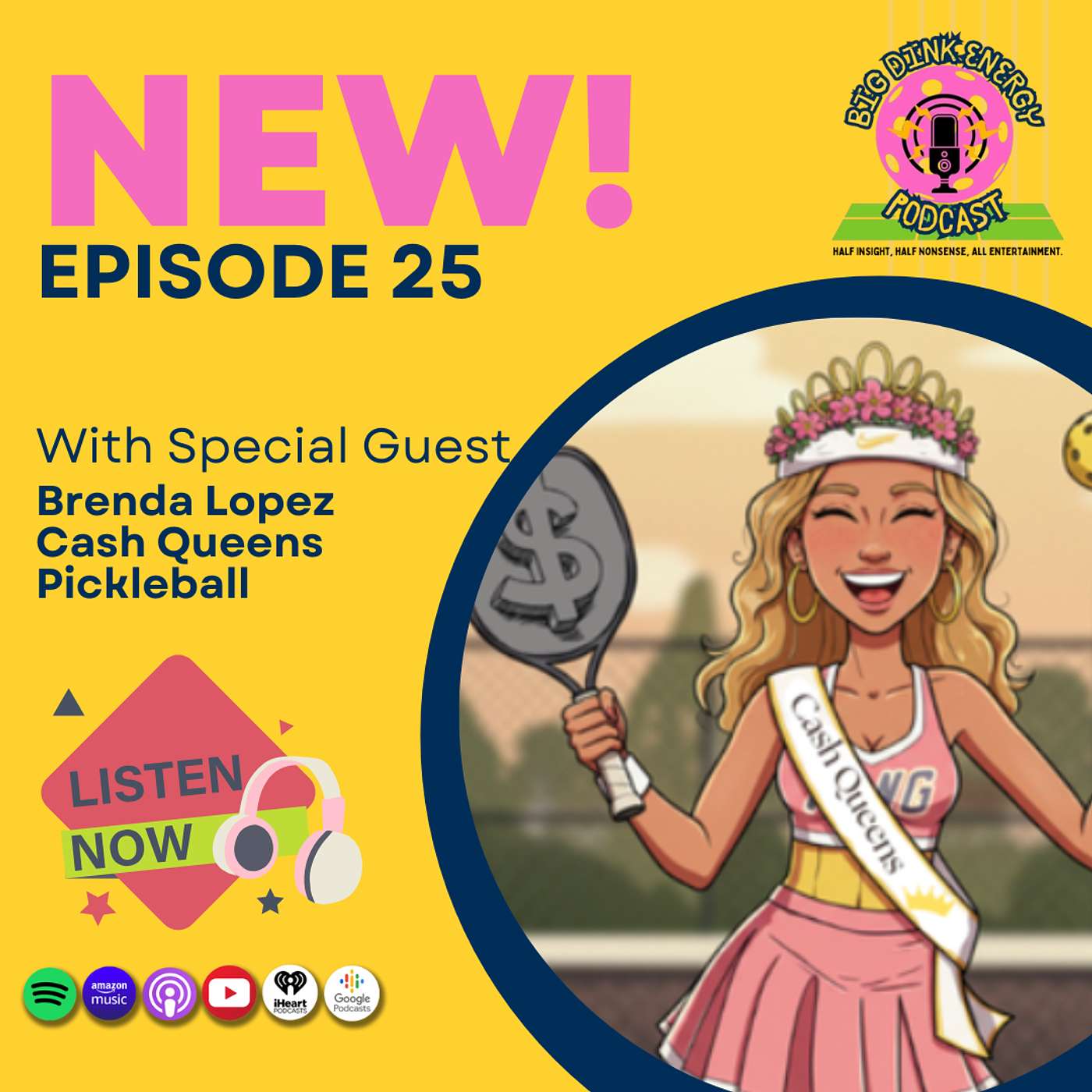 Your Paddle’s Cooked & So Is Your Brain | Brenda Lopez w/ Cash Queens Pickleball
