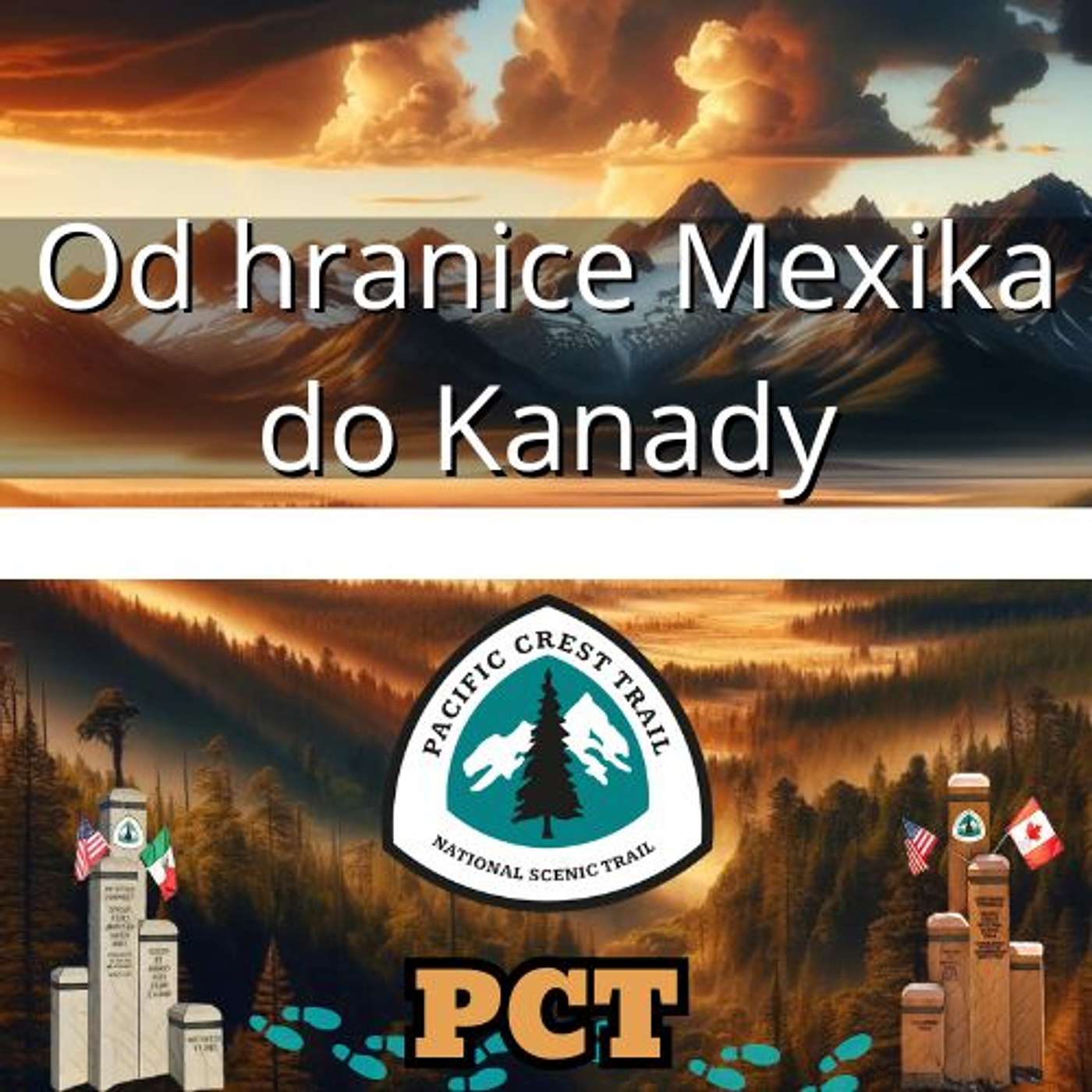 Od hranic Mexika do Kanady