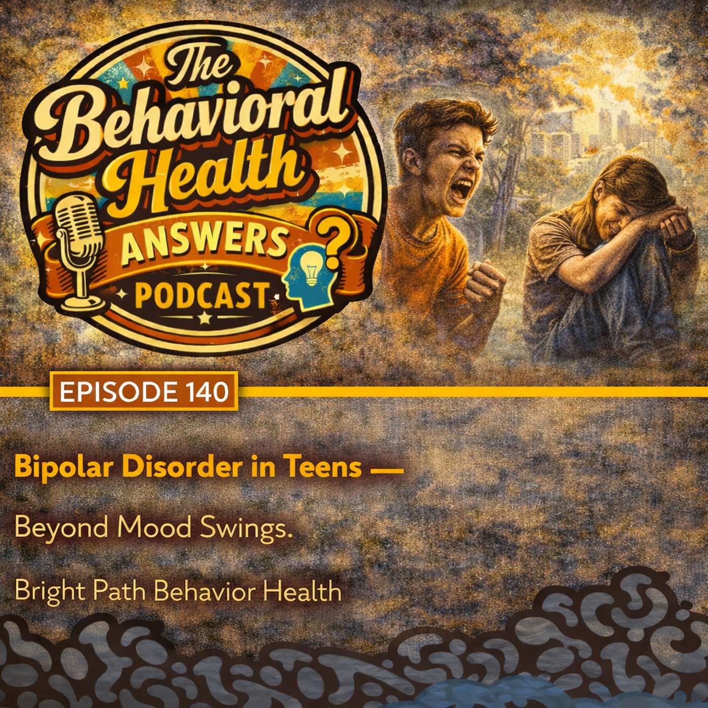 Episode 140: Bipolar Disorder in Teens - Beyond Mood Swings | Bright Path Behavior Health episode artwork