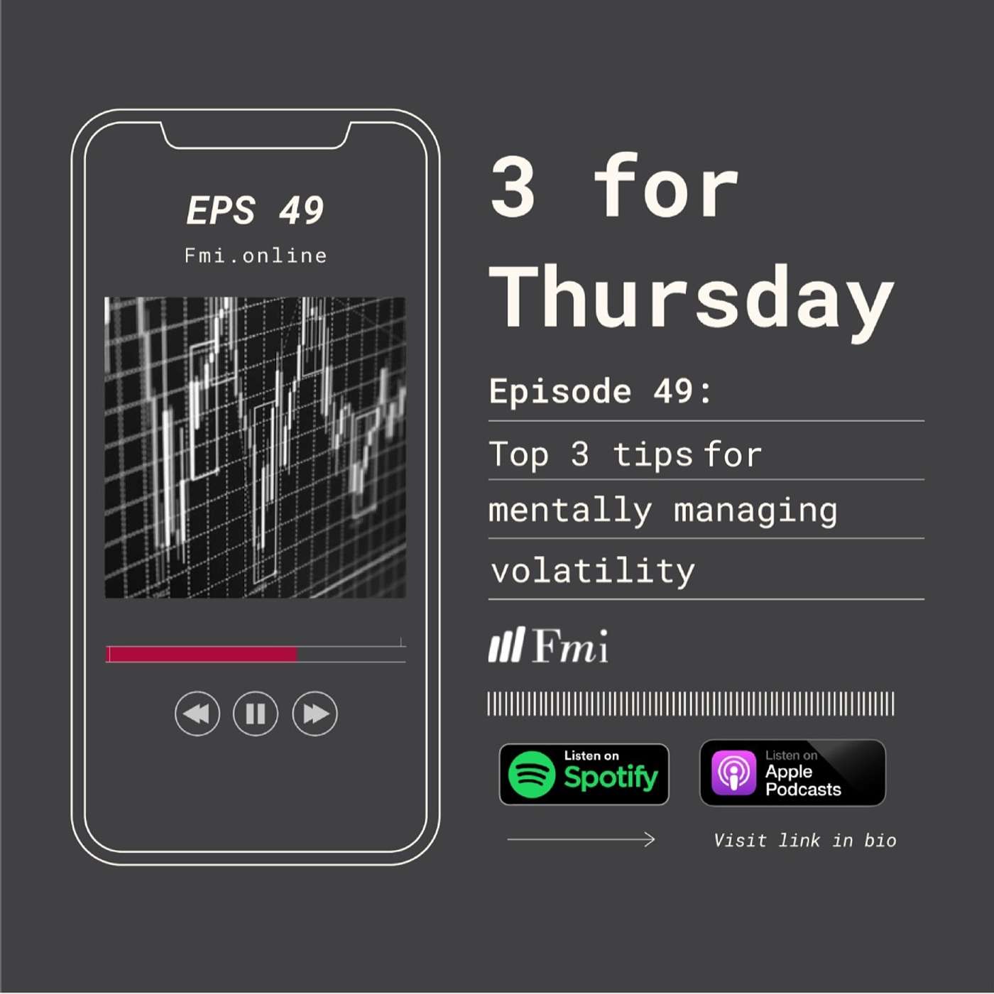 Top 3 tips for mentally managing volatility