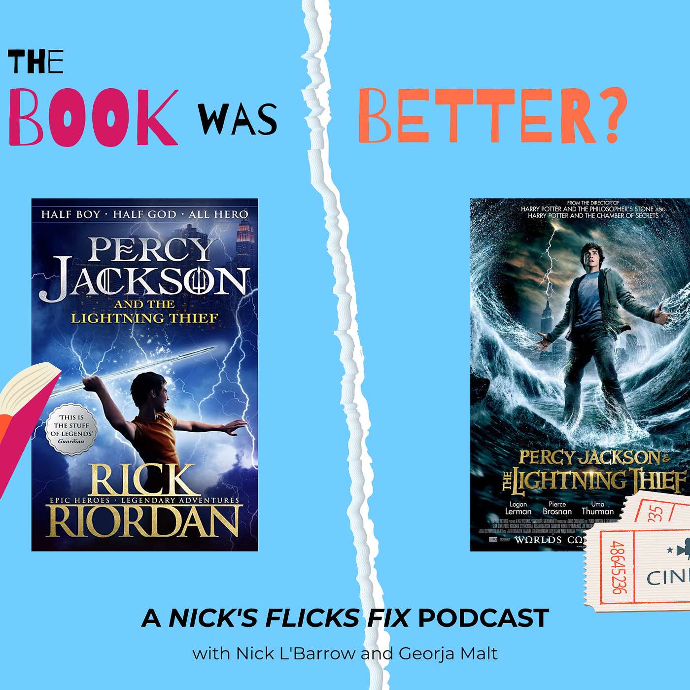 The Book Was Better? - Episode #4 - Percy Jackson & The Lightning Thief