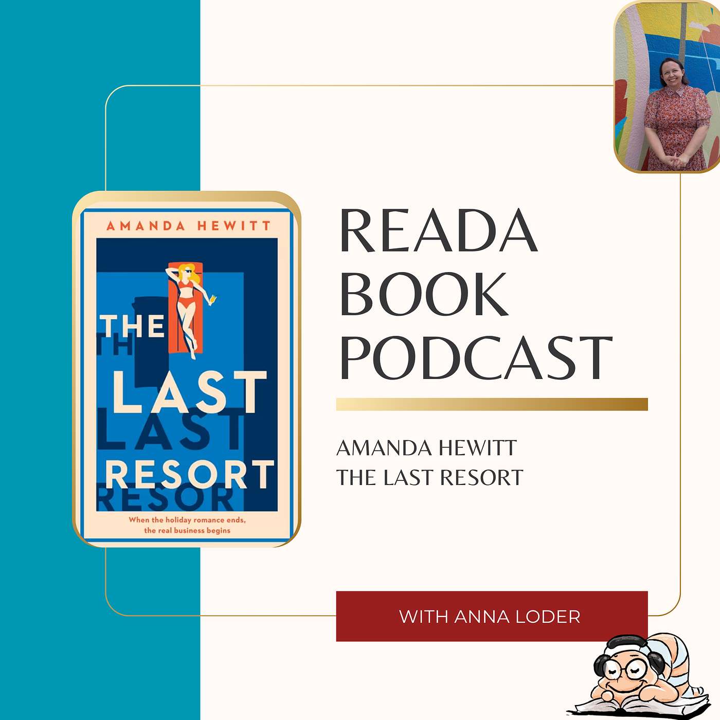 ReadA Book Podcast- Amanda Hewitt The Last Resort episode artwork