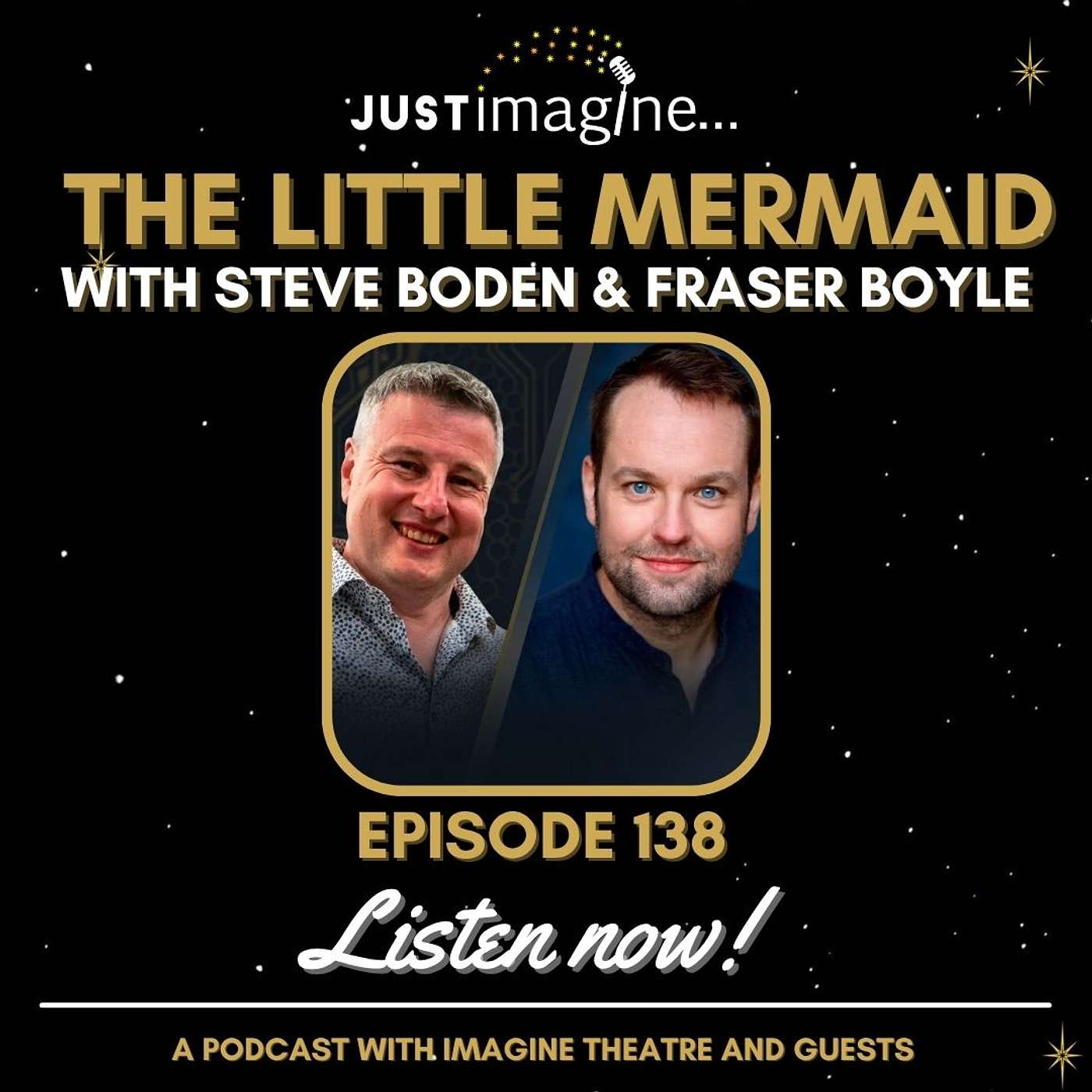 Episode 138 - The Little Mermaid with Steve Boden & Fraser Boyle episode artwork