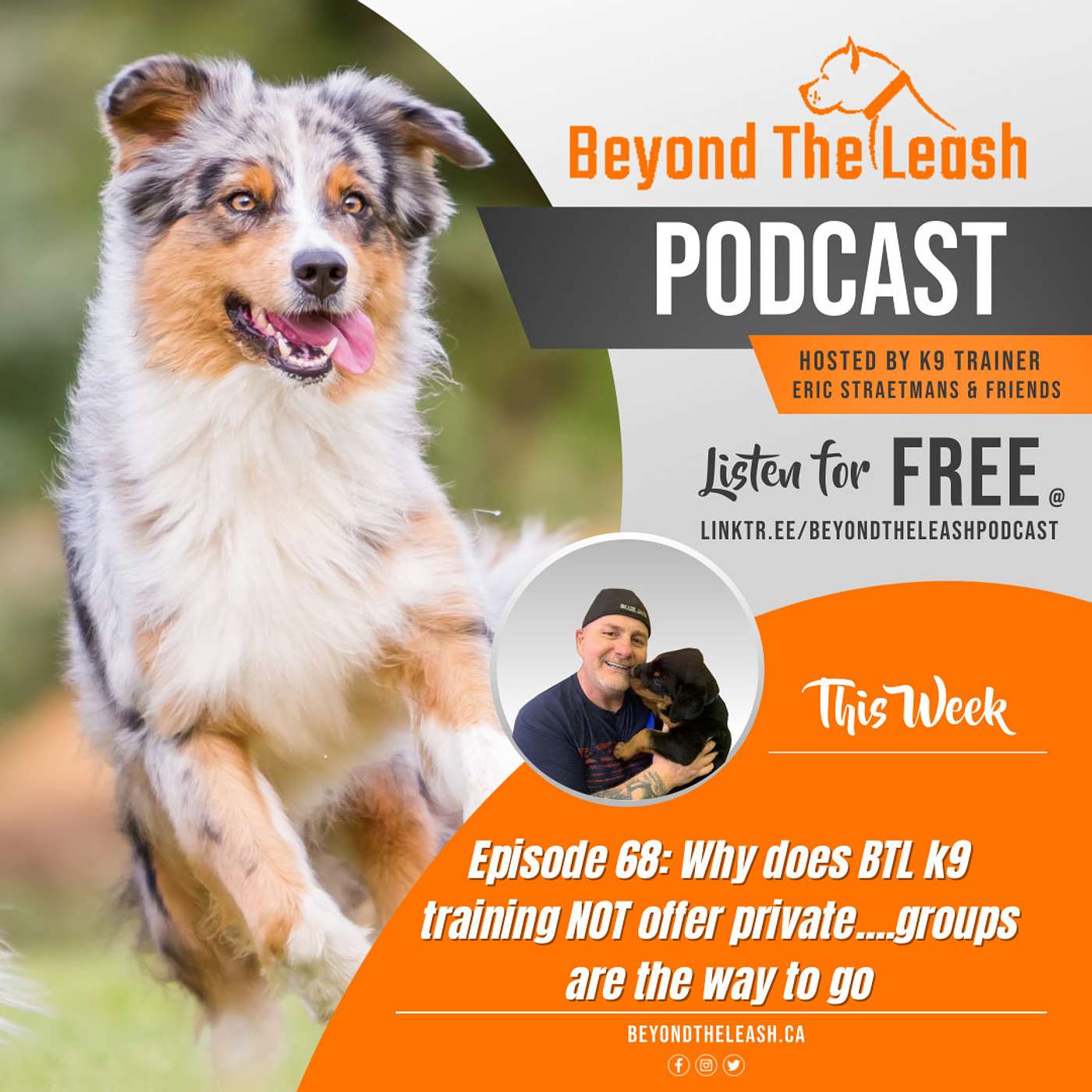 Episode 68: Why does BTL k9 training NOT offer private....groups are the way to go