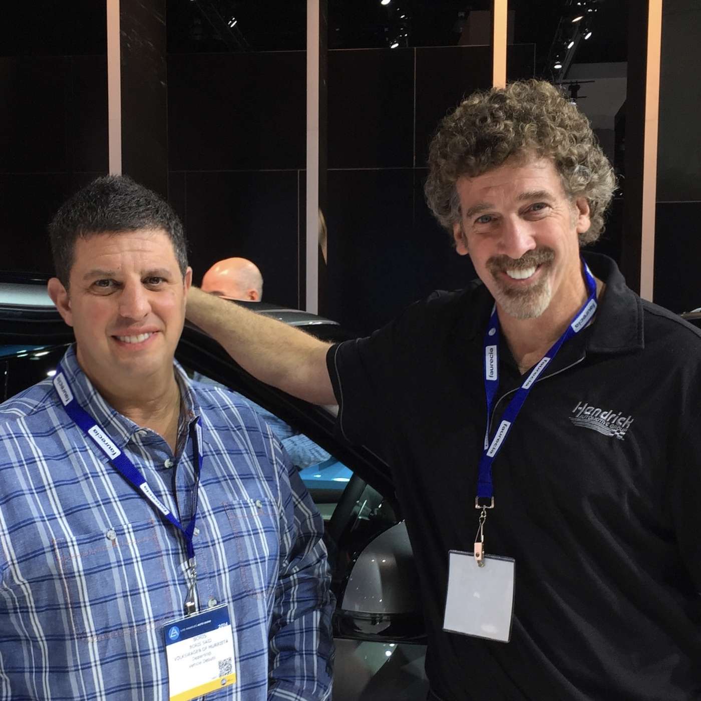 Racer and Businessman Boris Said with LIGHT CEO Nicholas Esayian