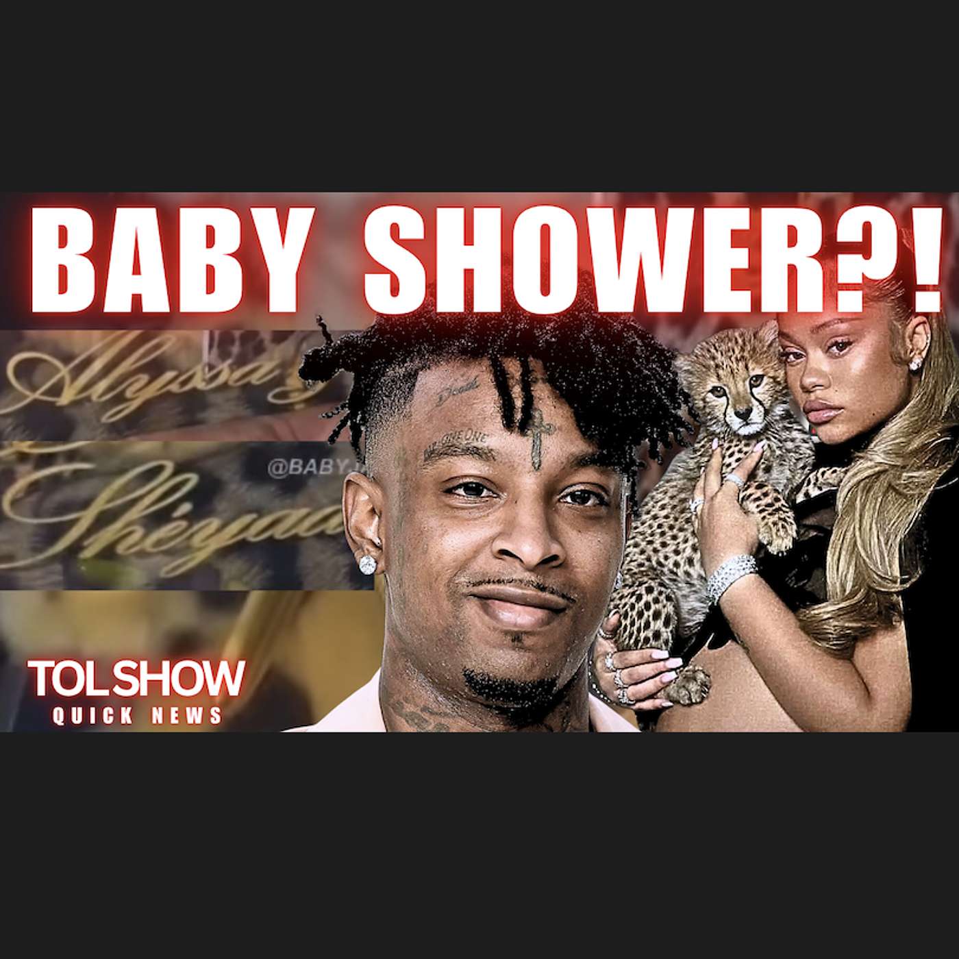 LEAKED!! 21 Savage’s REAL Name Shows Up on Latto’s Baby Shower Invite! LEAKED!! 21 Savage’s REAL Name Shows Up on Latto’s Baby Shower Invite!