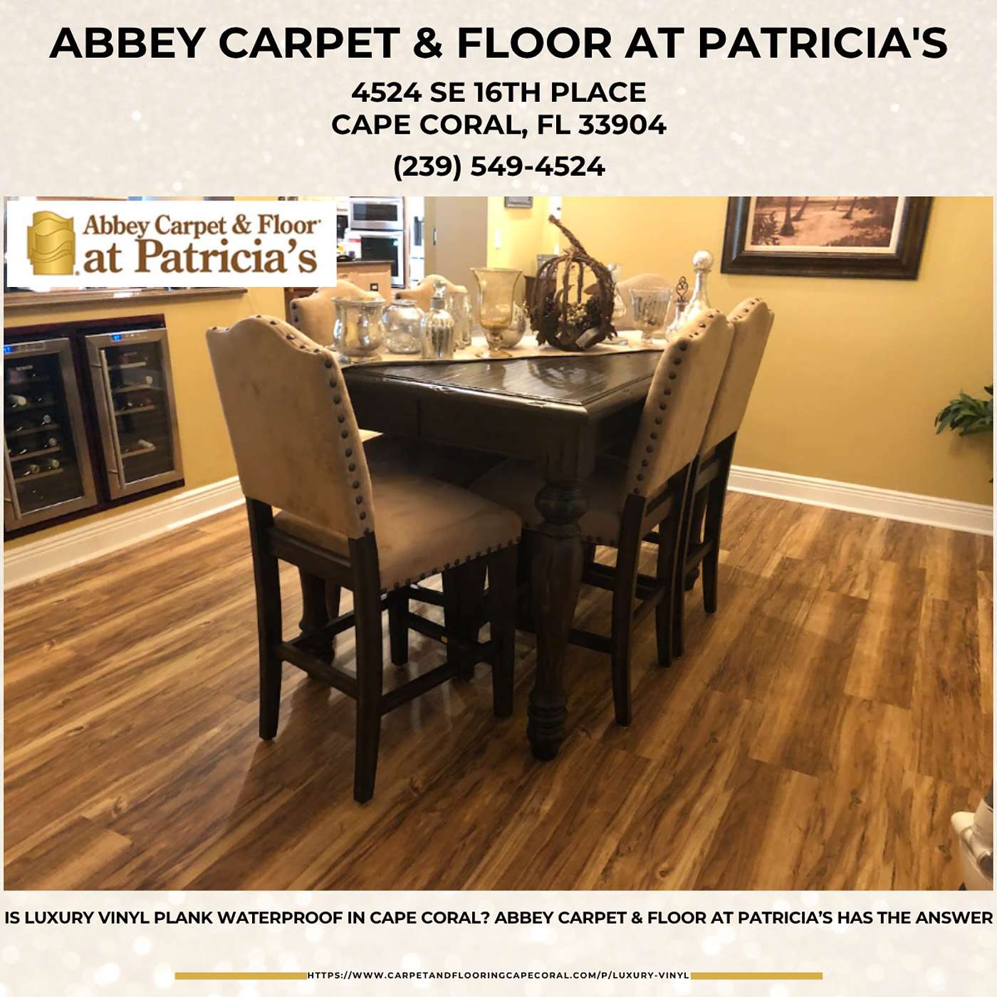 Is Luxury Vinyl Plank Waterproof in Cape Coral? Abbey Carpet & Floor at Patricia’s Has the Answer episode artwork