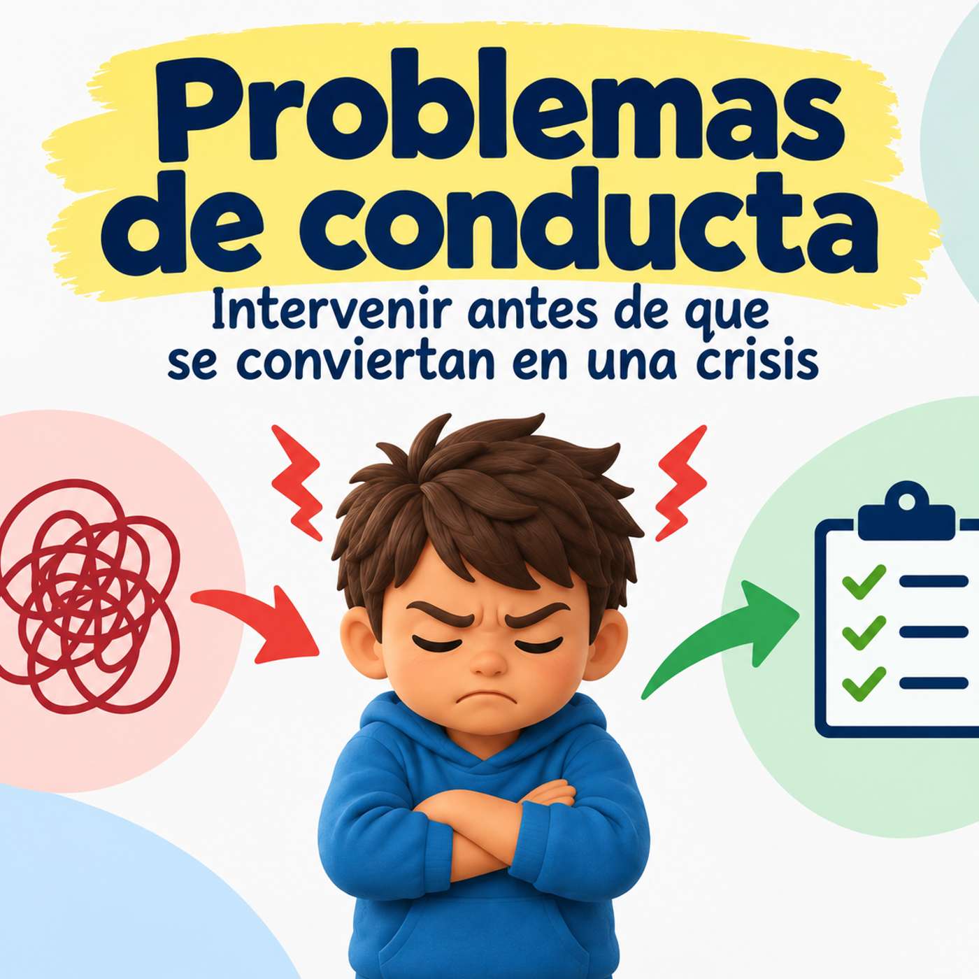 34. Problemas de conducta: intervenir antes de que se conviertan en una crisis episode artwork