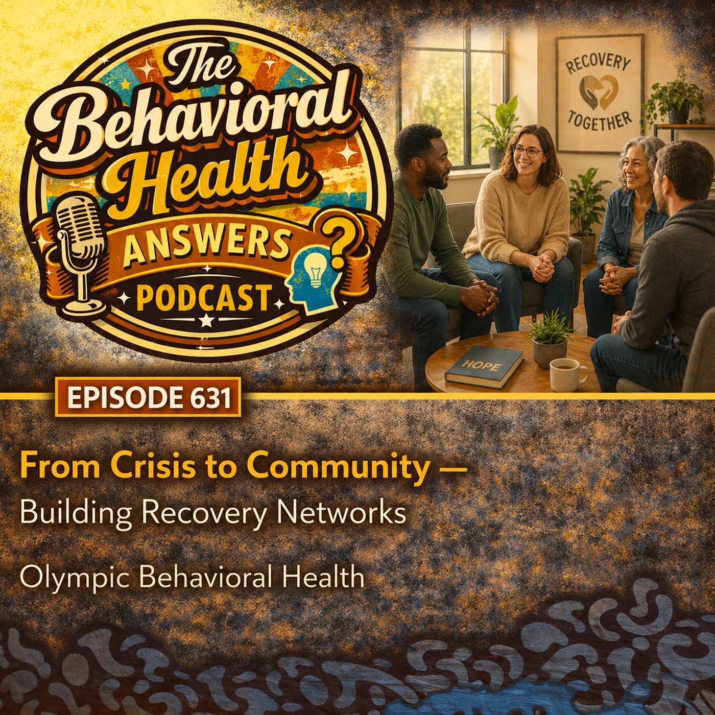 Episode 631: From Crisis to Community - Building Recovery Networks | Olympic Behavioral Health episode artwork