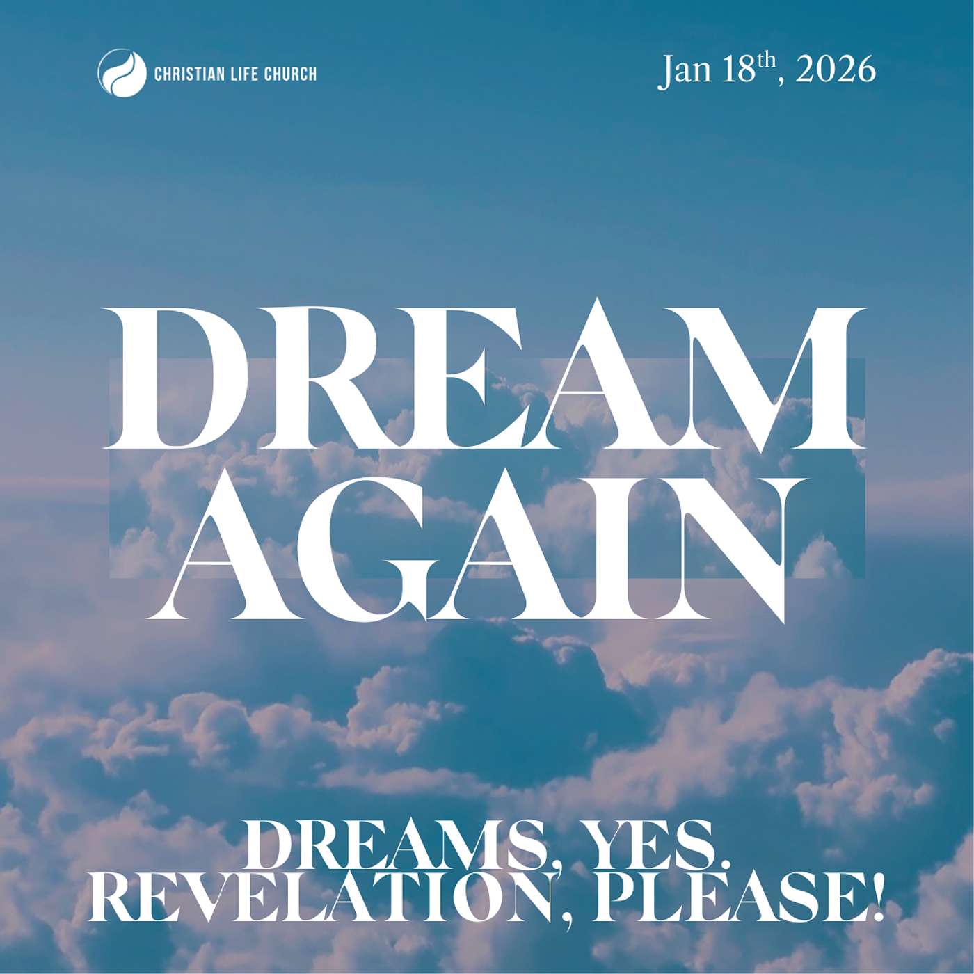 Dreams, Yes. Revelation, Please! | Dream Again - Part Three | Sunday Service Dreams, Yes. Revelation, Please! | Dream Again - Part Three | Sunday Service
