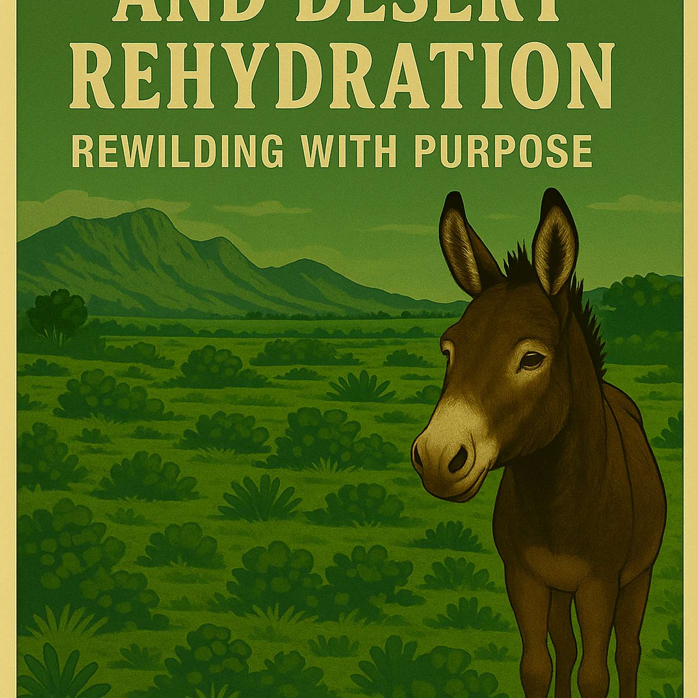 "Donkeys, Dirt, and Desert Rehydration: Rewilding with Purpose"