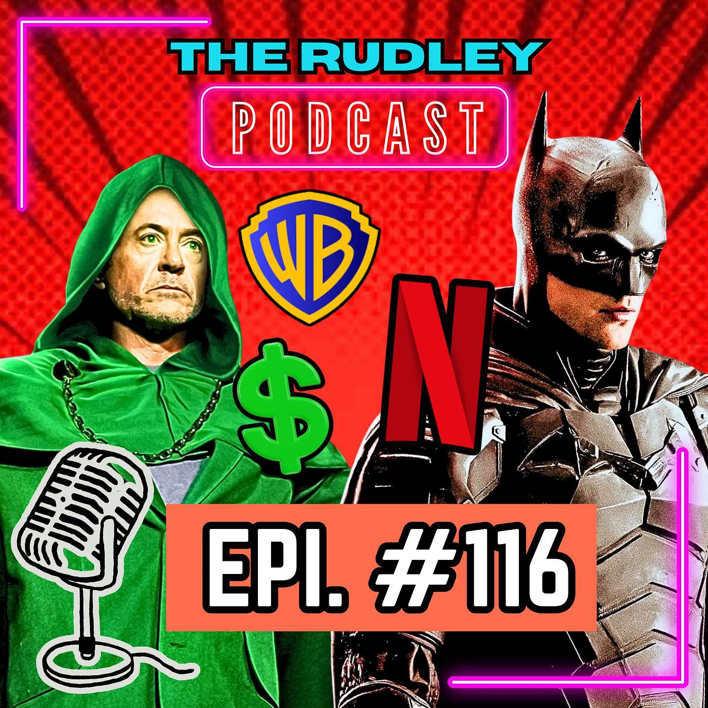 #116 - The Batman Part II Villain, Anaconda Trailer, Avengers Doomsday Wraps Filming + MORE! episode artwork