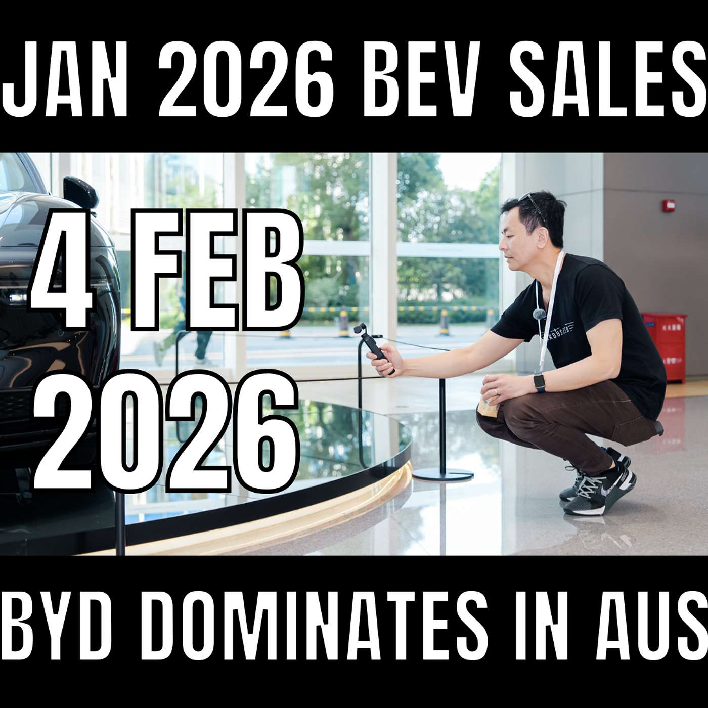 January 2026 BEV Sales Data: BYD Continues to Dominate in Australia