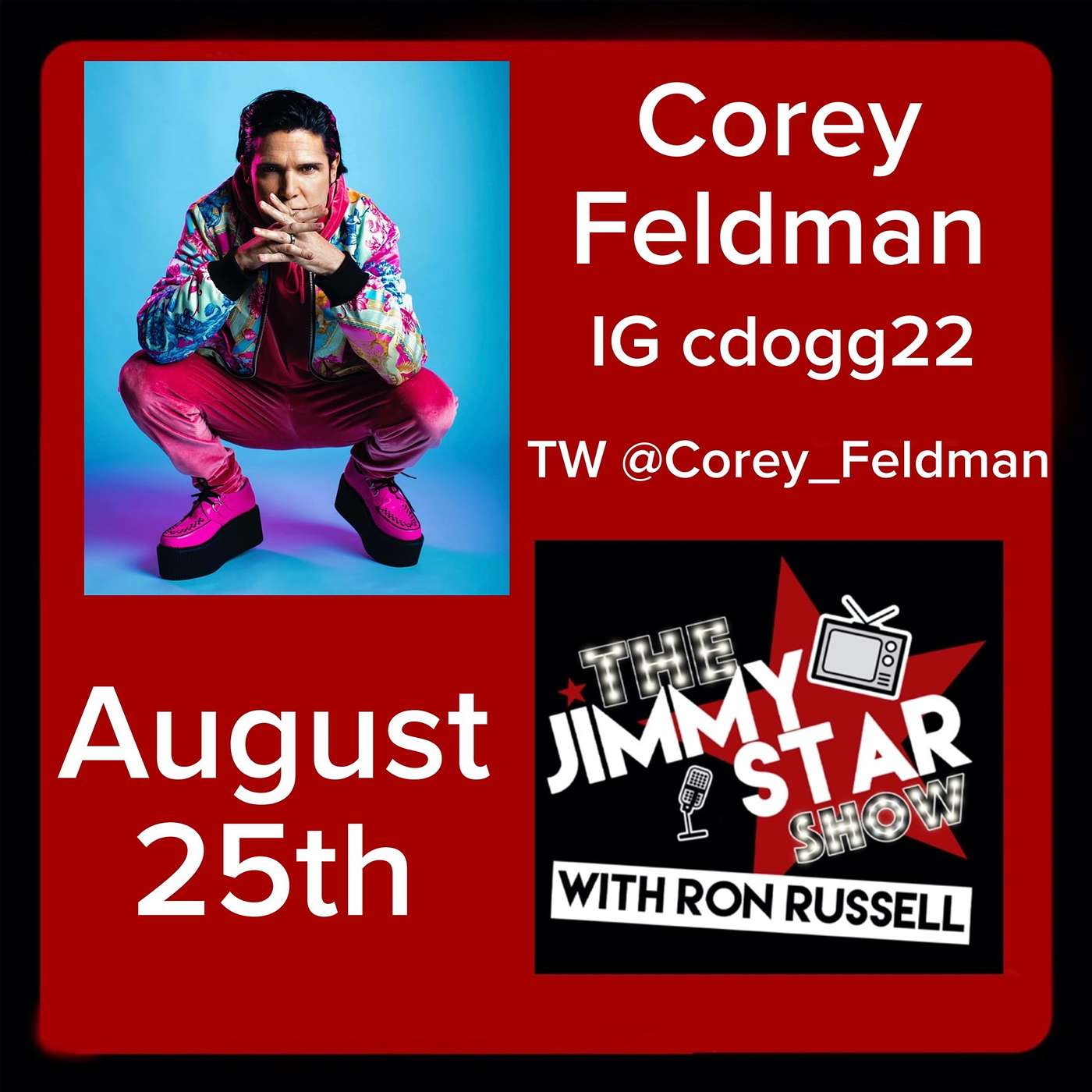 Corey Feldman @Corey_Feldman / Revolushn @RevolushnBand