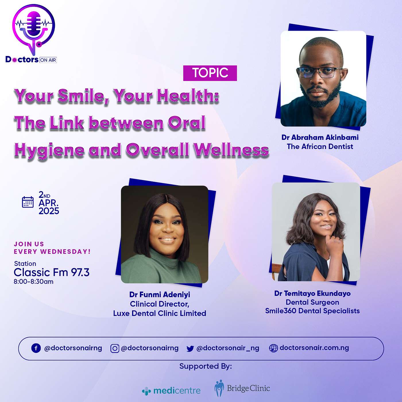 Doctors On Air with Dr Pamela