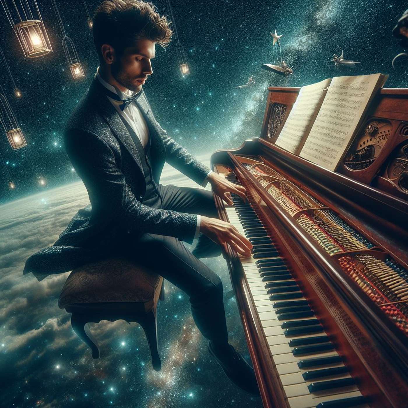 T9CD41105 Behold I Come Quickly And My Reward Is With Me live piano Nicholas Mazzio Lauren Mazzio The Rain