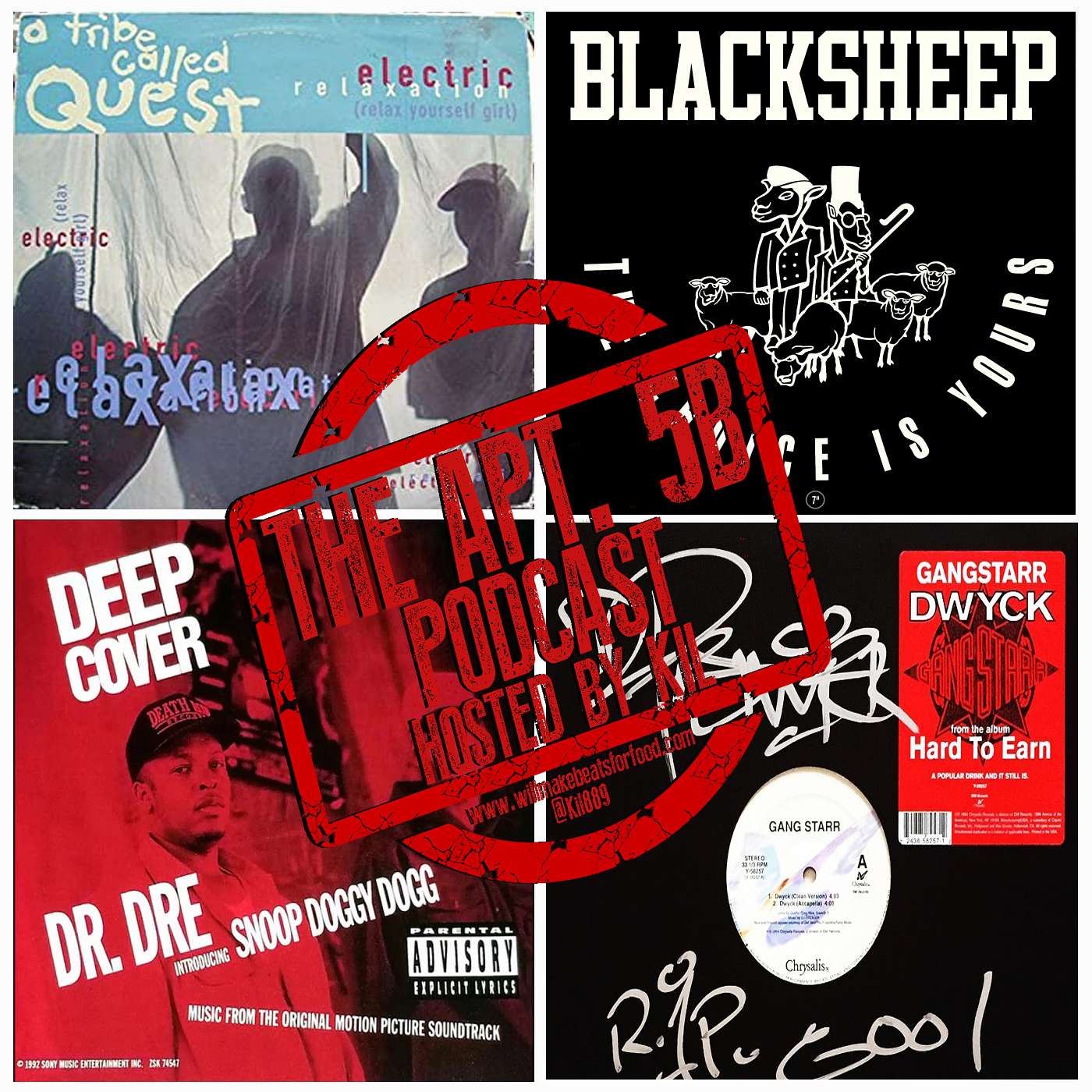 Apt. 5B Podcast Hosted by Kil: The Low End Theory...Dopest Basslines In Hip Hop episode artwork
