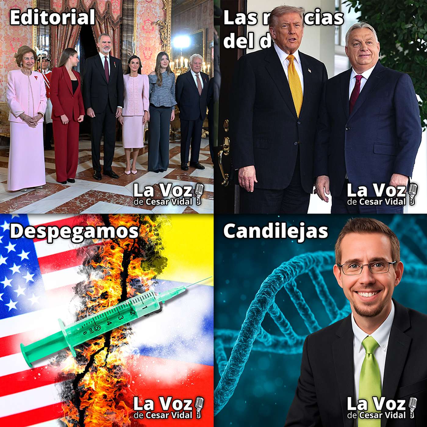 Programa Completo de La Voz de César Vidal - 21/11/25