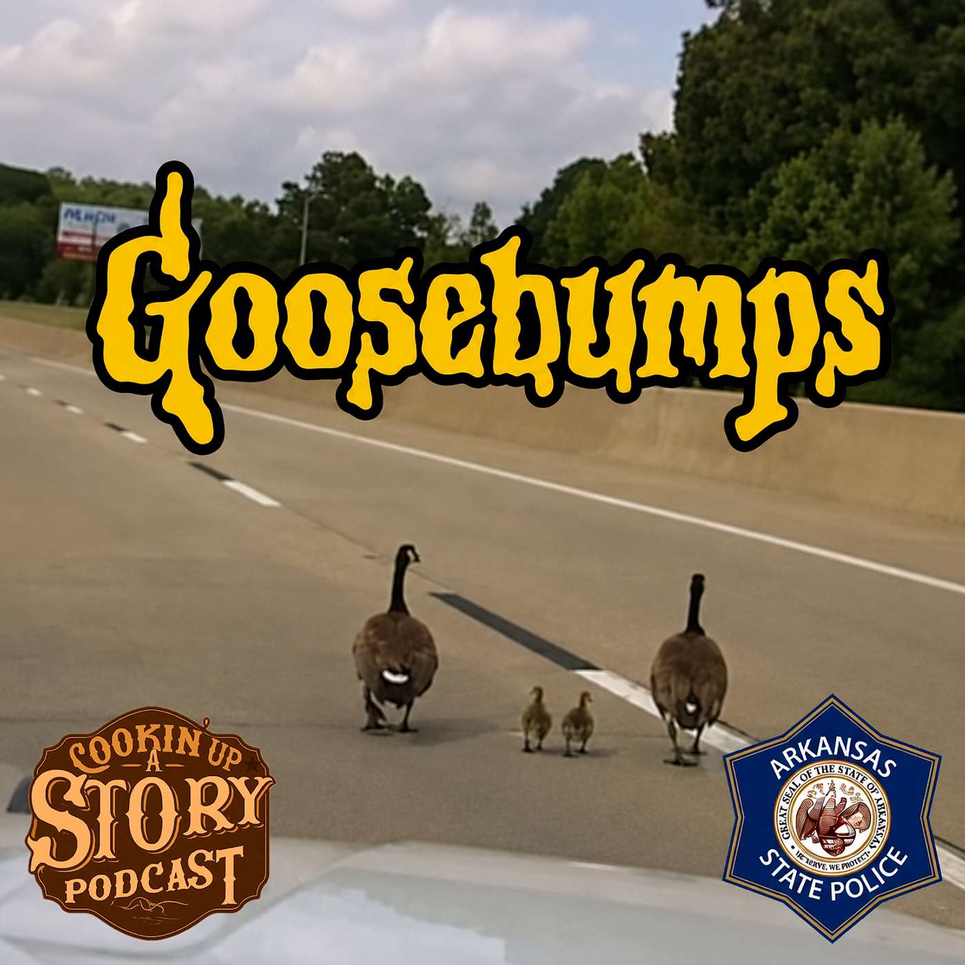 COOKIN' UP A STORY: Goosebumps episode artwork
