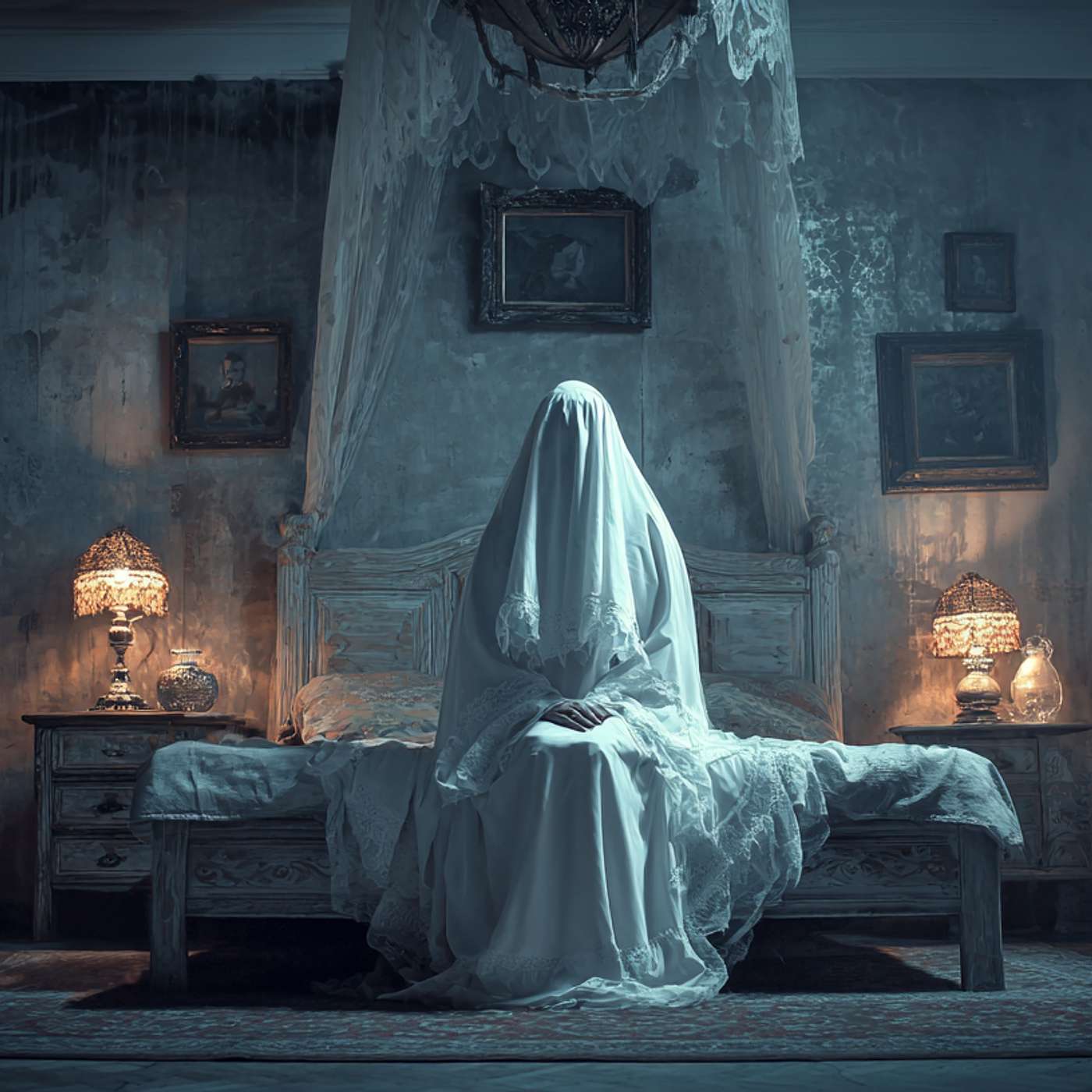 Disembodied Voices, The “Lady in White,” and A UFO in the Rain