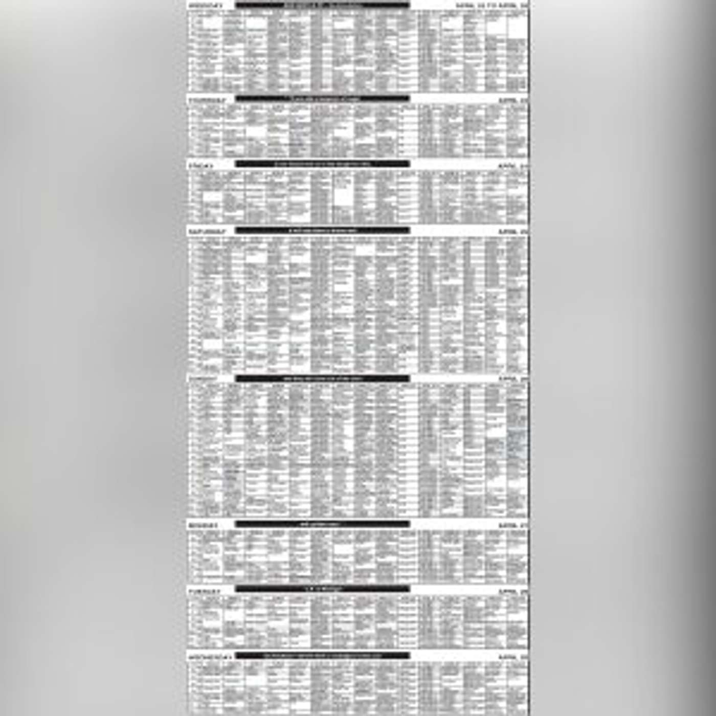 TV Listings episode artwork