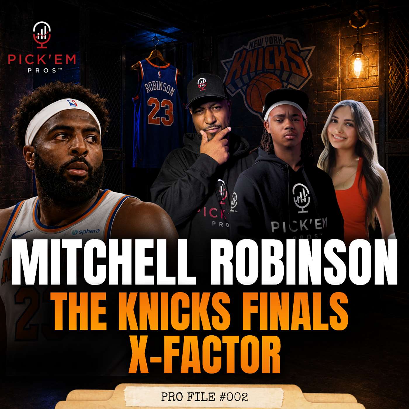 Mitchell Robinson on the Knicks' NBA Finals Run, Team Chemistry & New York Energy | Pro Files Ep. 2