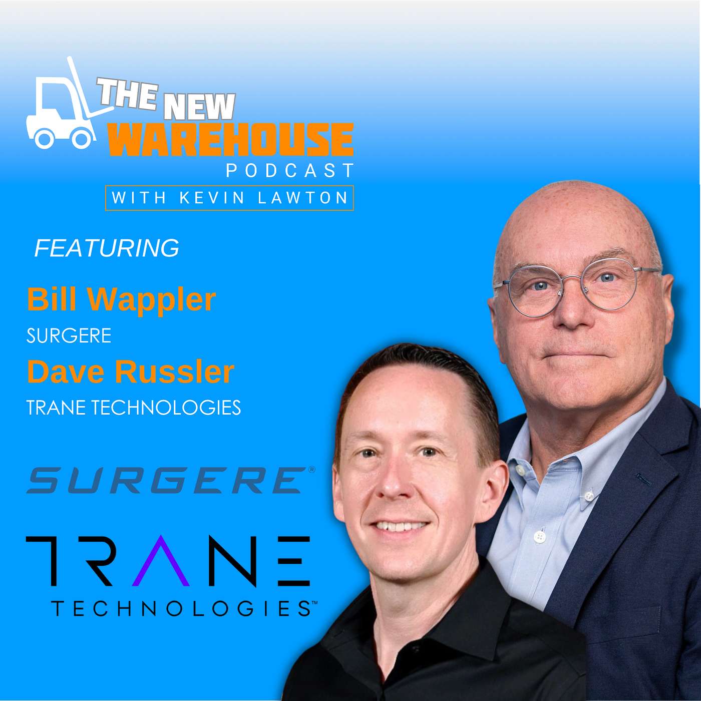 cover of episode EP 572: How Surgere and Trane Technologies are Advancing Supply Chain Visibility