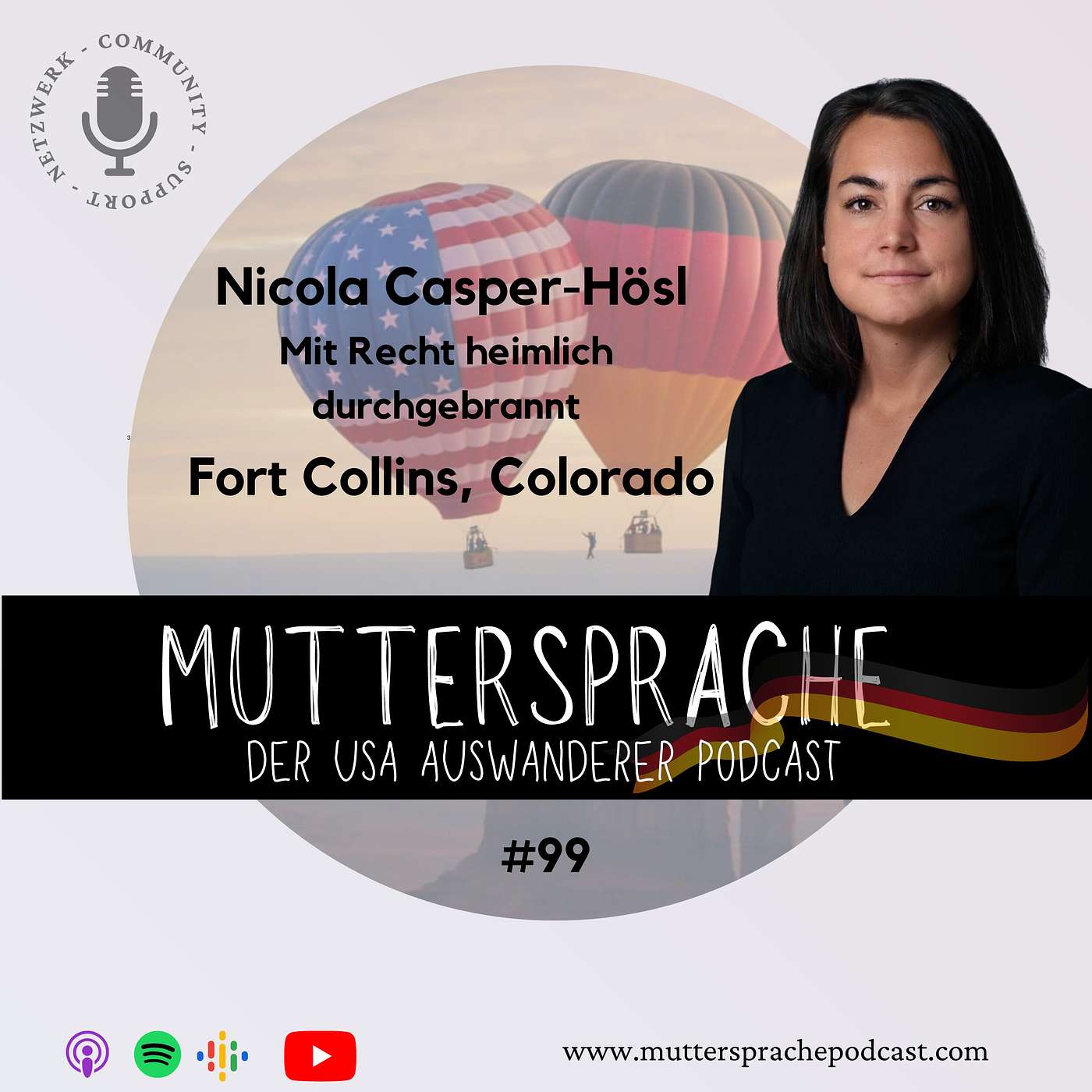NICOLA CASPER-HÖSL: Mit Recht heimlich durchgebrannt - FORT COLLINS, COLORADO episode artwork