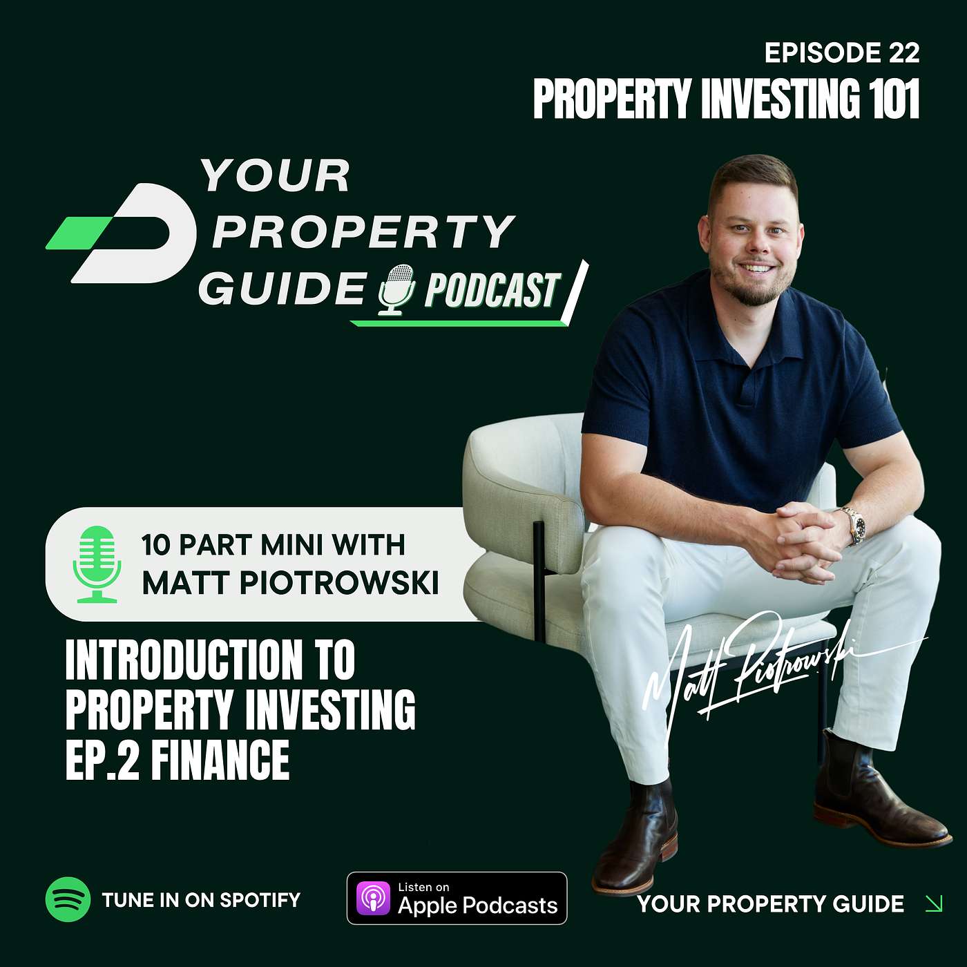 22 - Property Investing 101 mini series - Part 2 Finance basics episode artwork
