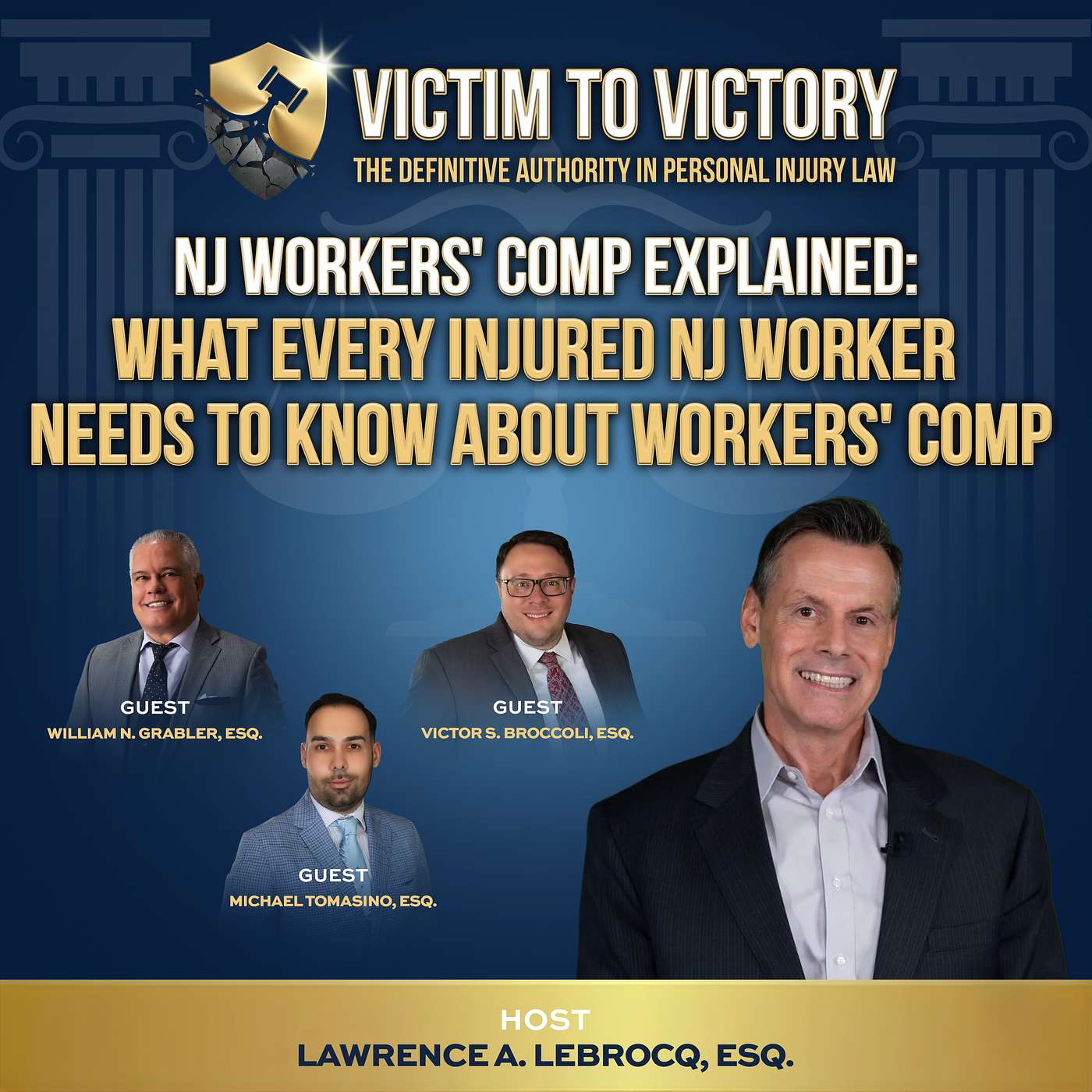 New Jersey Workers' Comp Explained: What Every NJ Worker Needs To Know About Workers Comp episode artwork
