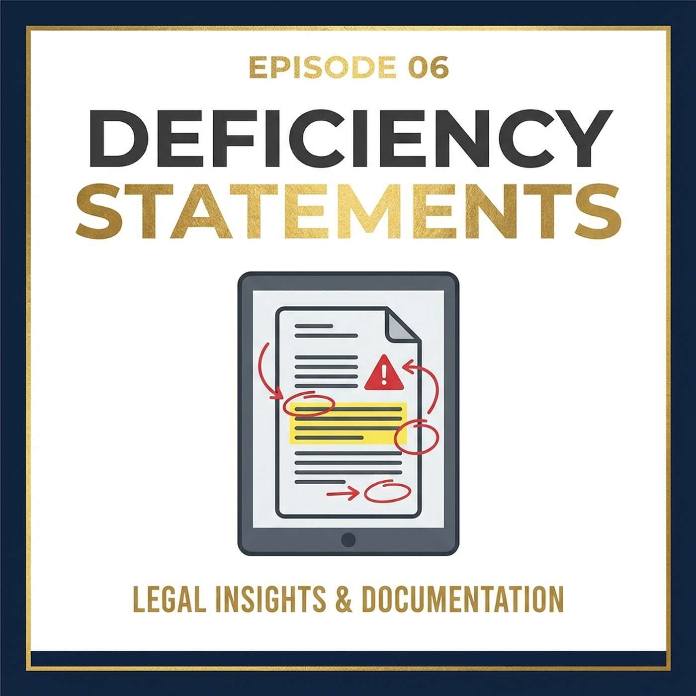 06 - Deficiency Statements